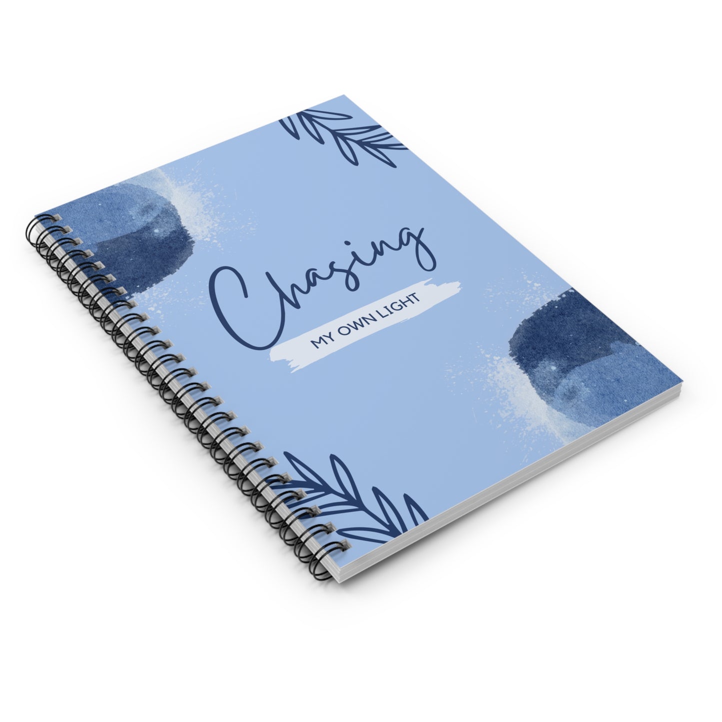 Chasing My Own Light Spiral Notebook