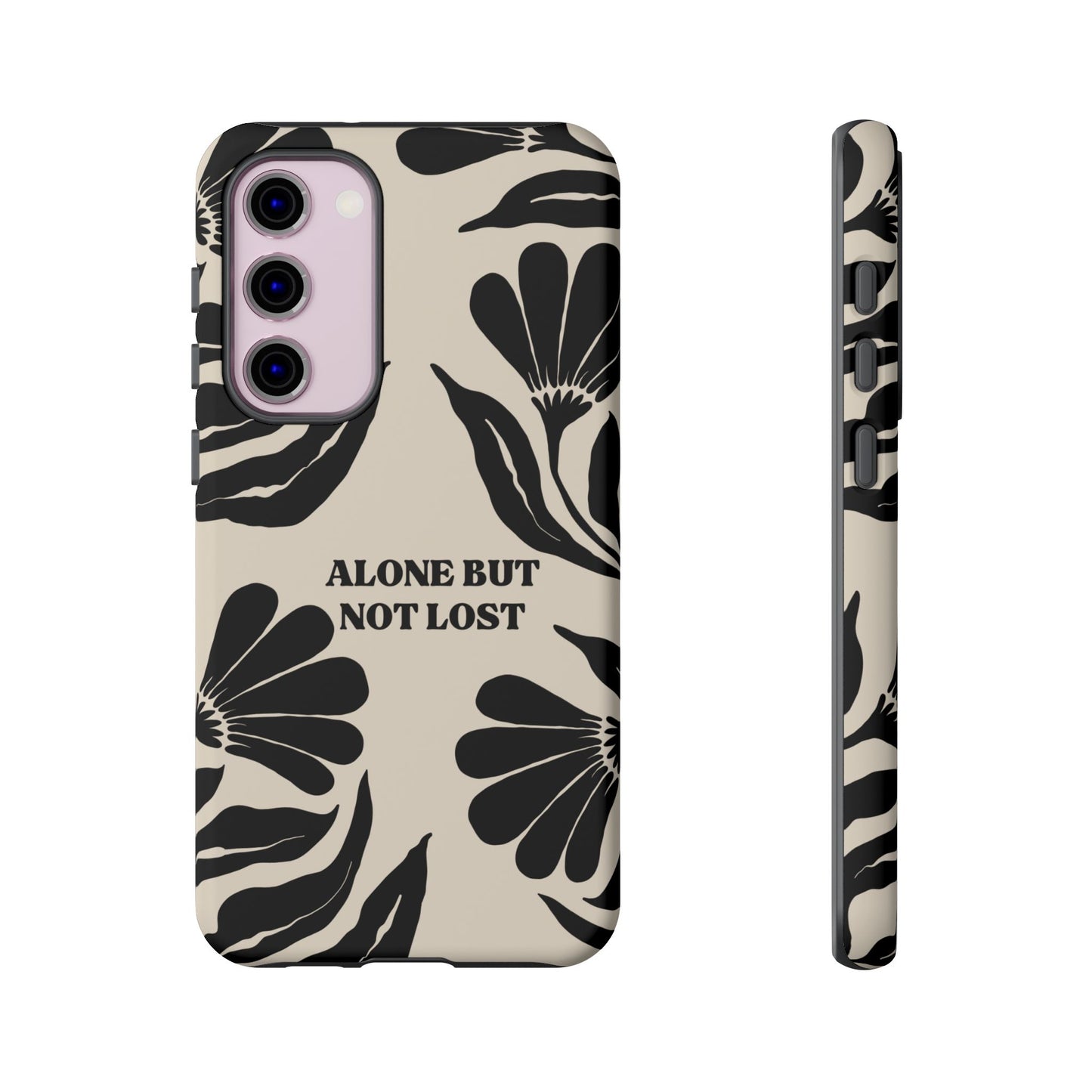 'Alone But Not Lost' Phone Case