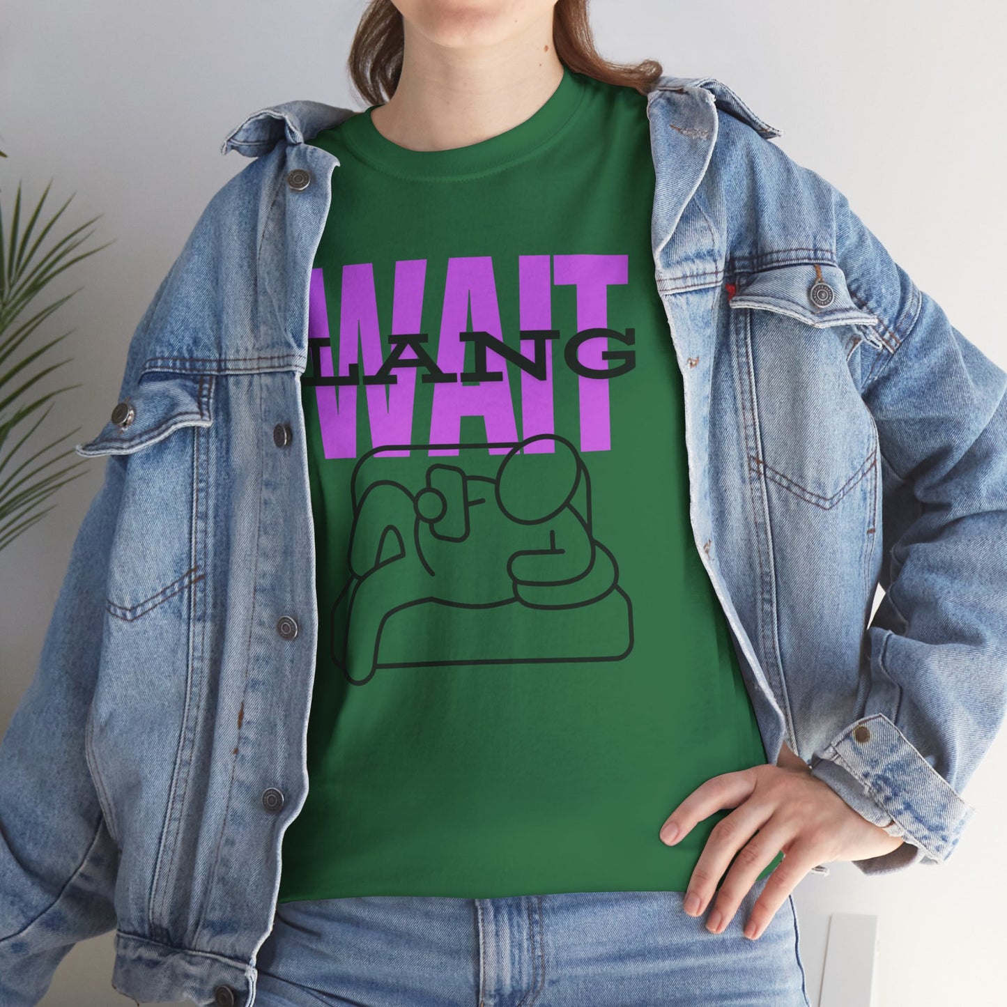 Wait Lang Men's Cotton Tee