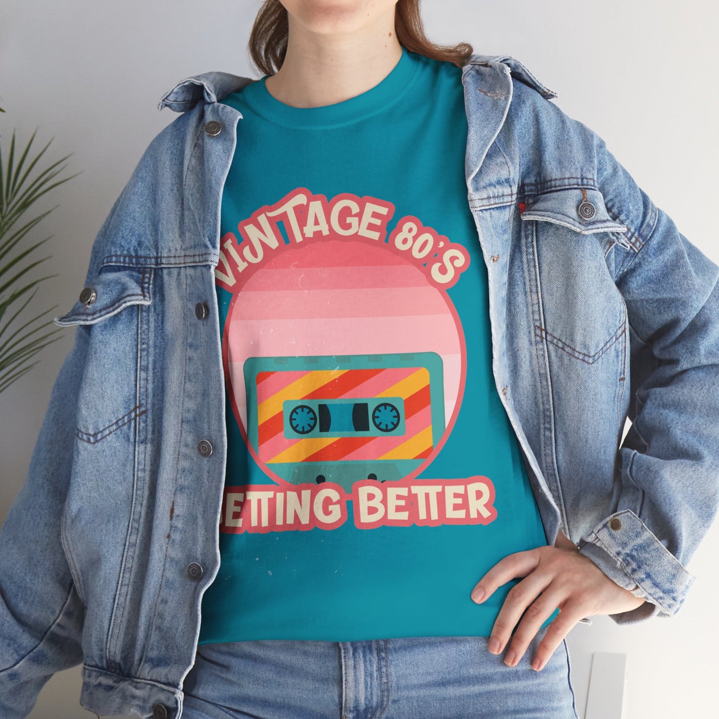 Vintage 80's Getting Better Men's Cotton Tee