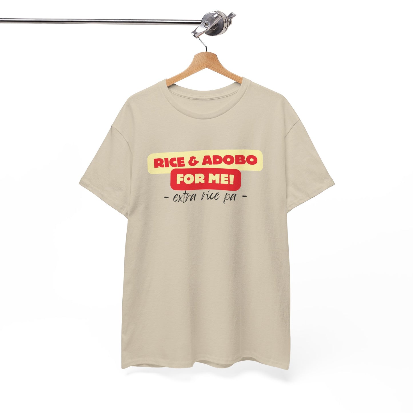 Rice and Adobo For Me Cotton Tee
