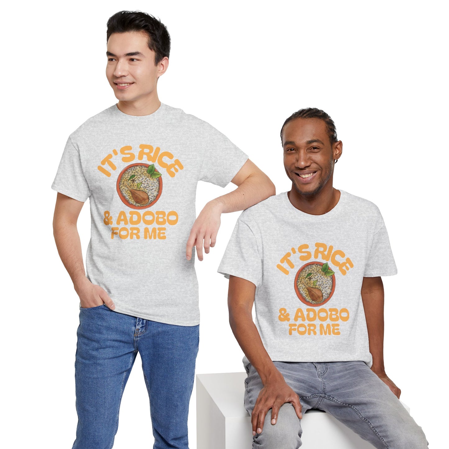 It's Rice and Adobo For Me Men's Cotton Tee