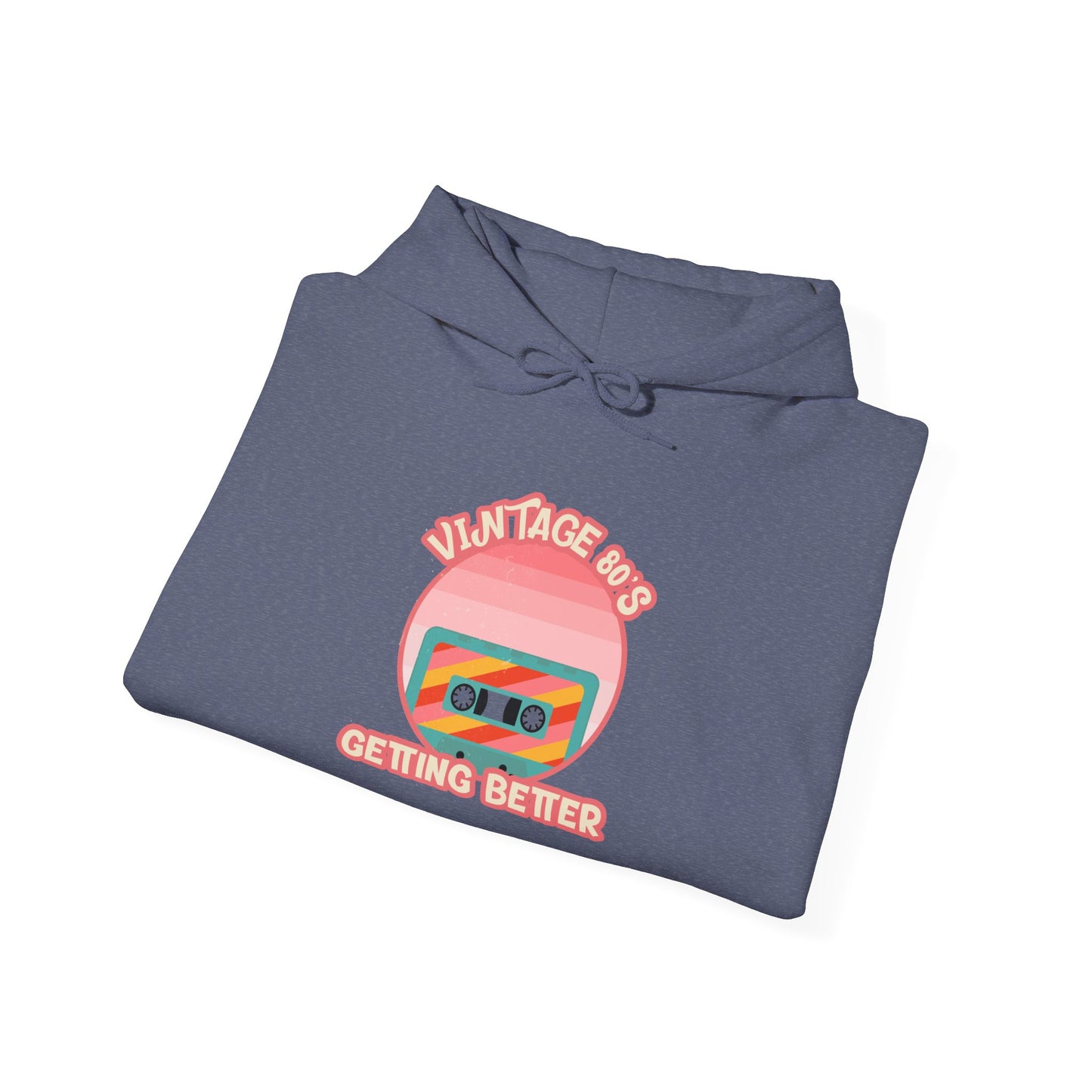 Vintage 80's Getting Better Unisex Hoodie