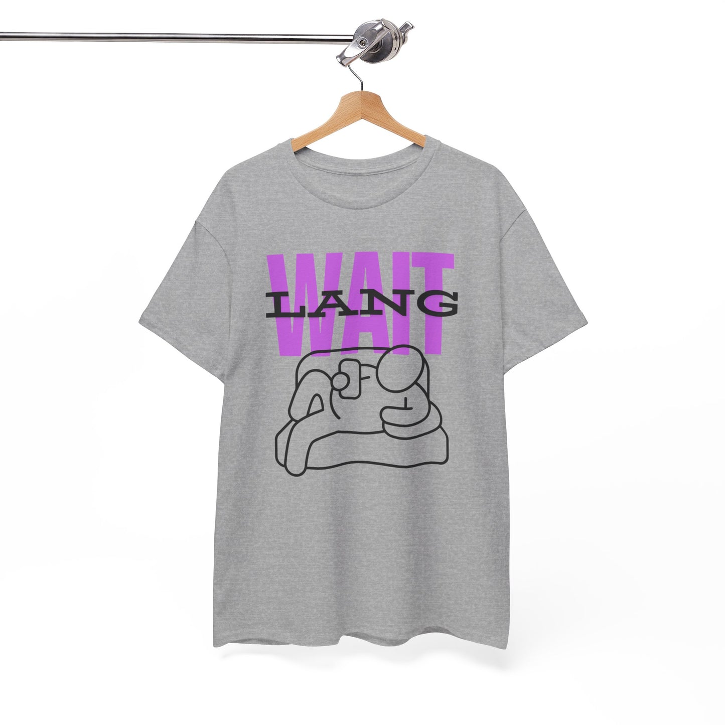 Wait Lang Men's Cotton Tee