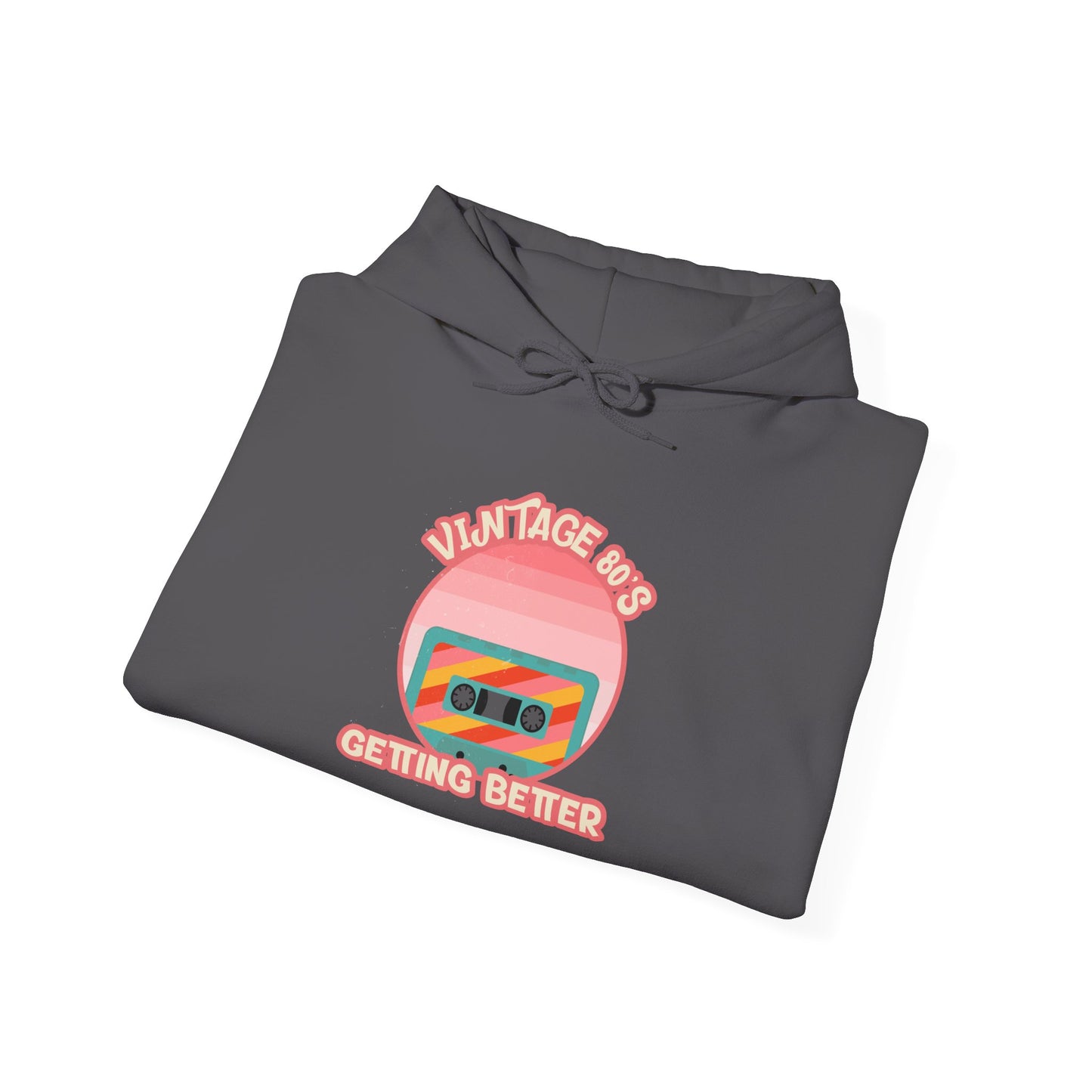 Vintage 80's Getting Better Unisex Hoodie