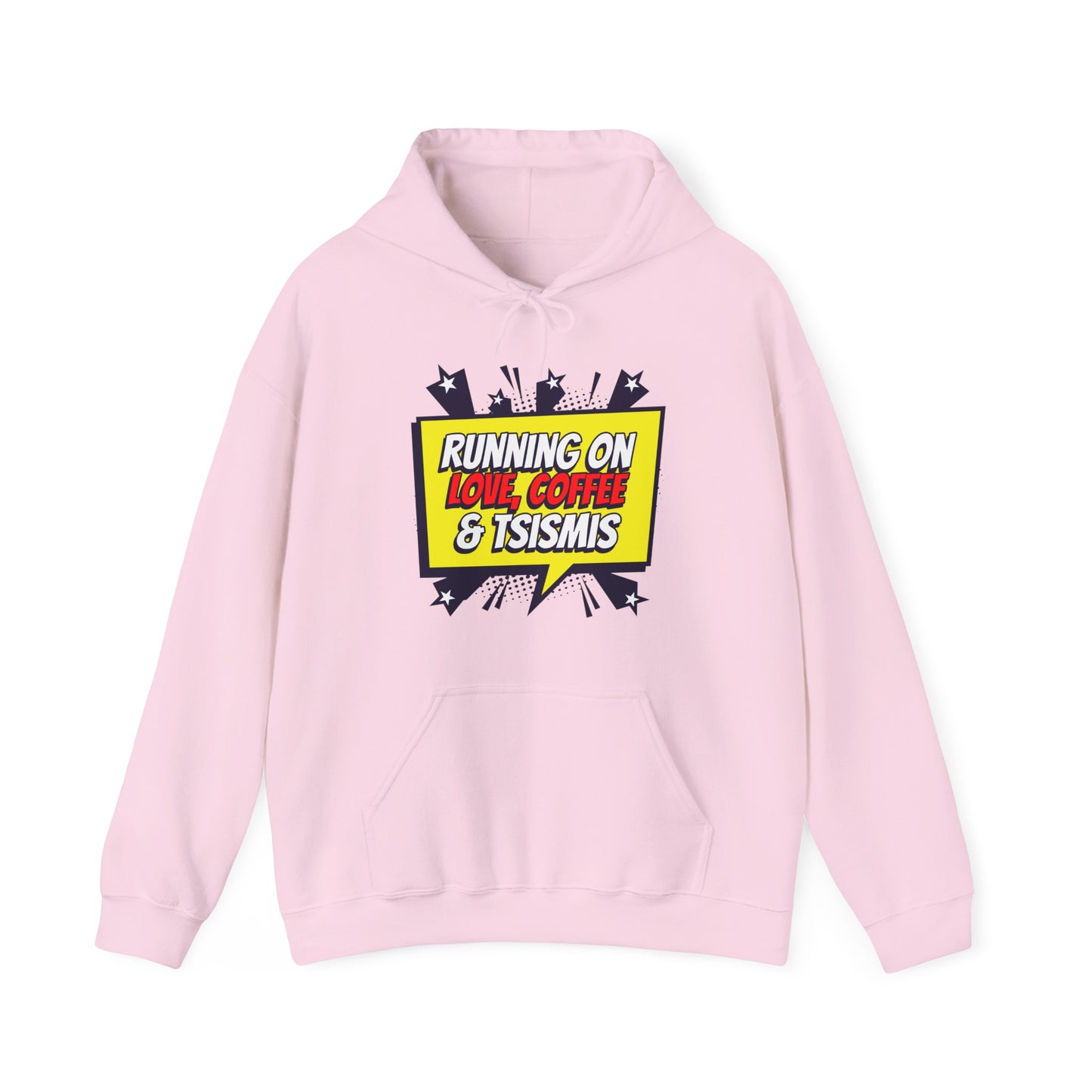 Running on Love, Coffee & Tsismis Hoodie