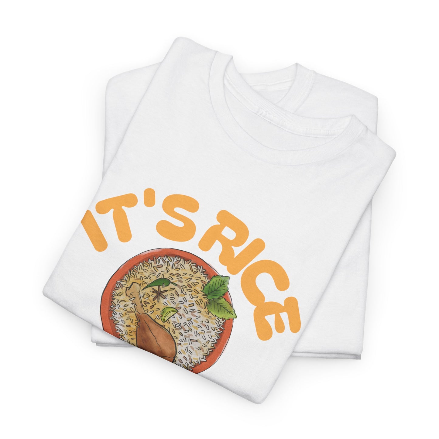 It's Rice and Adobo For Me Men's Cotton Tee