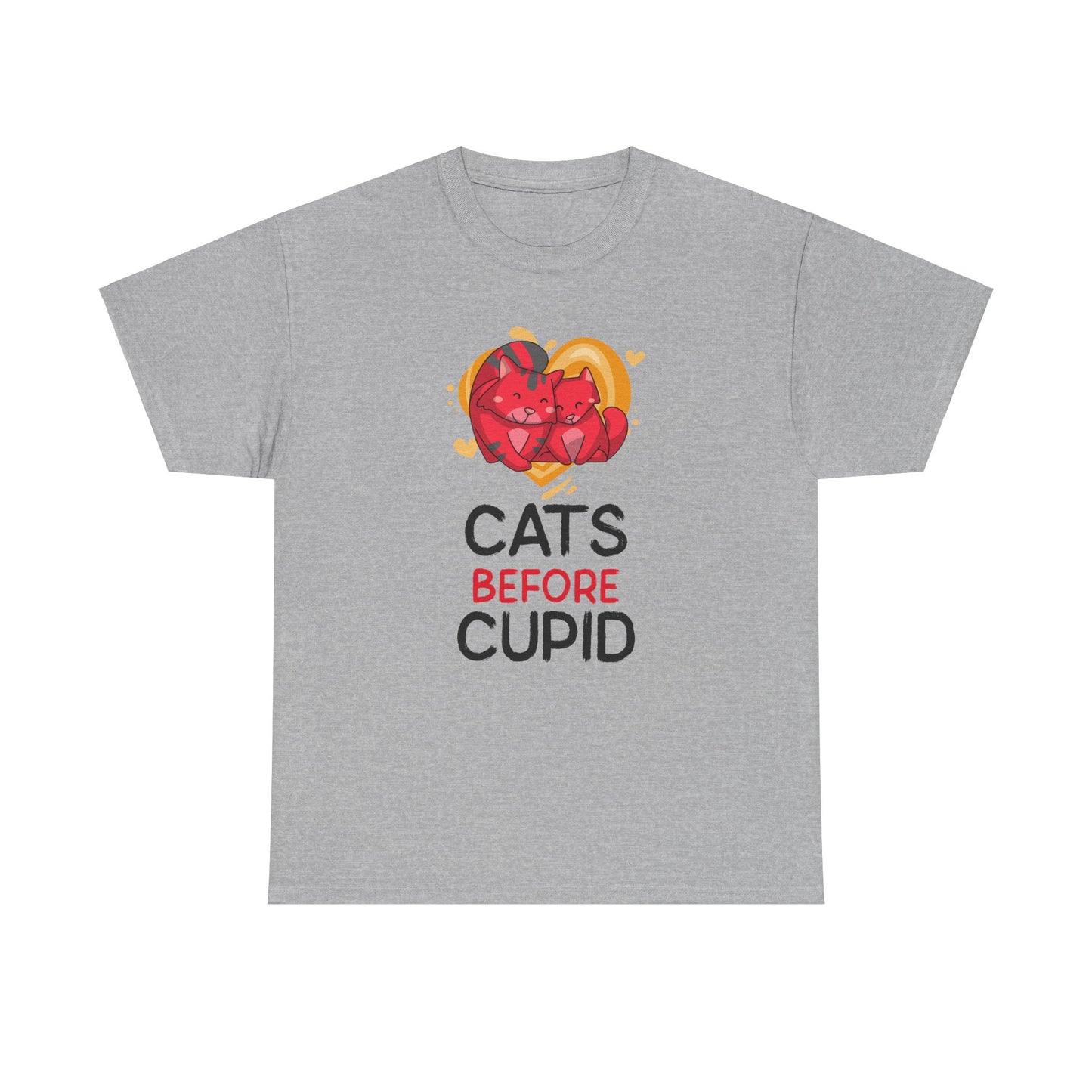 Cats Before Cupid Cotton Tee