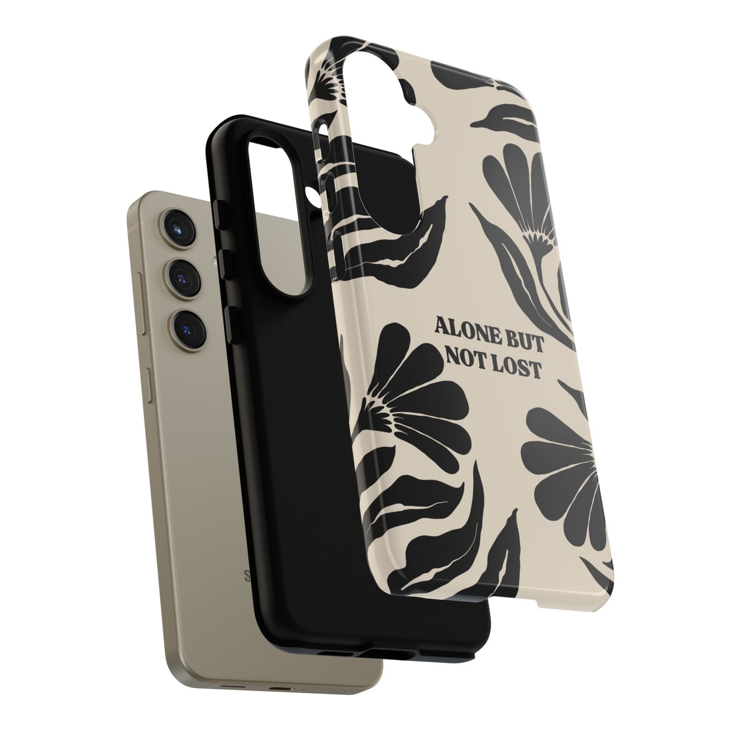 'Alone But Not Lost' Phone Case