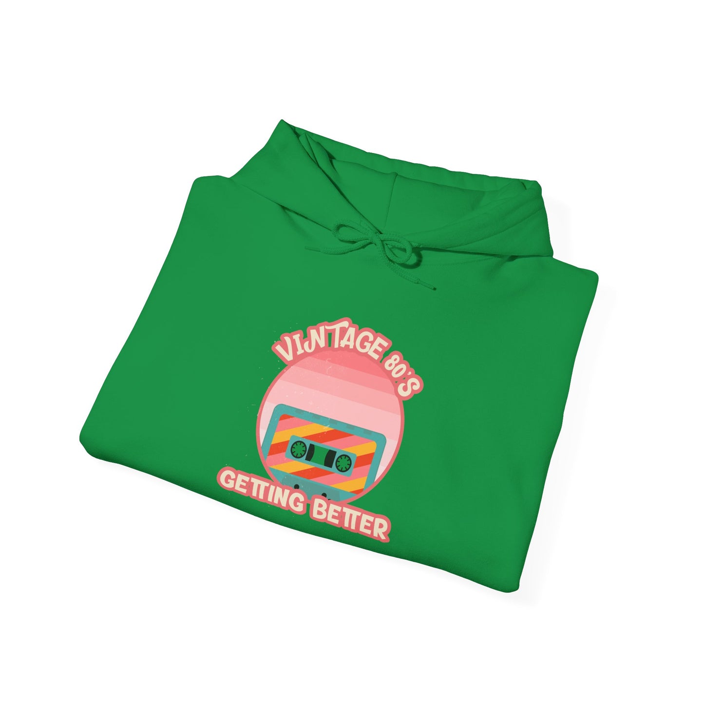 Vintage 80's Getting Better Unisex Hoodie
