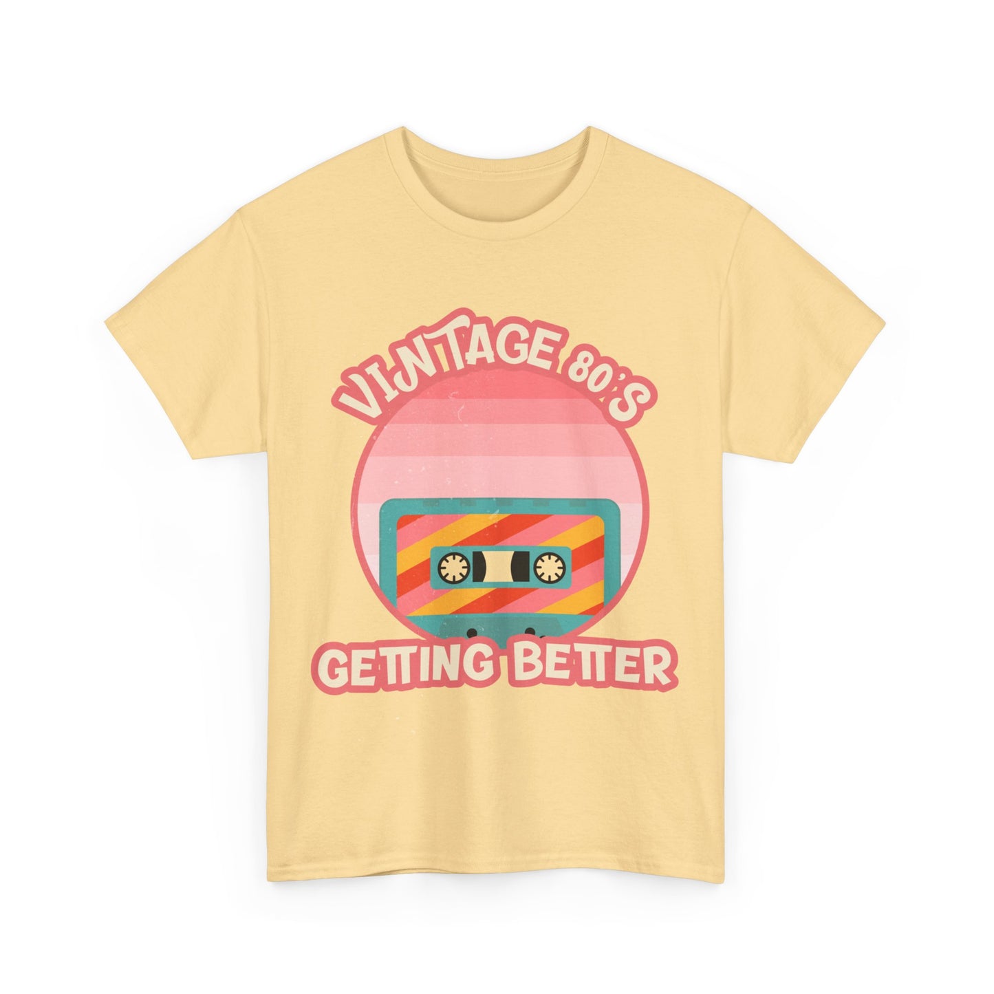 Vintage 80's Getting Better Men's Cotton Tee