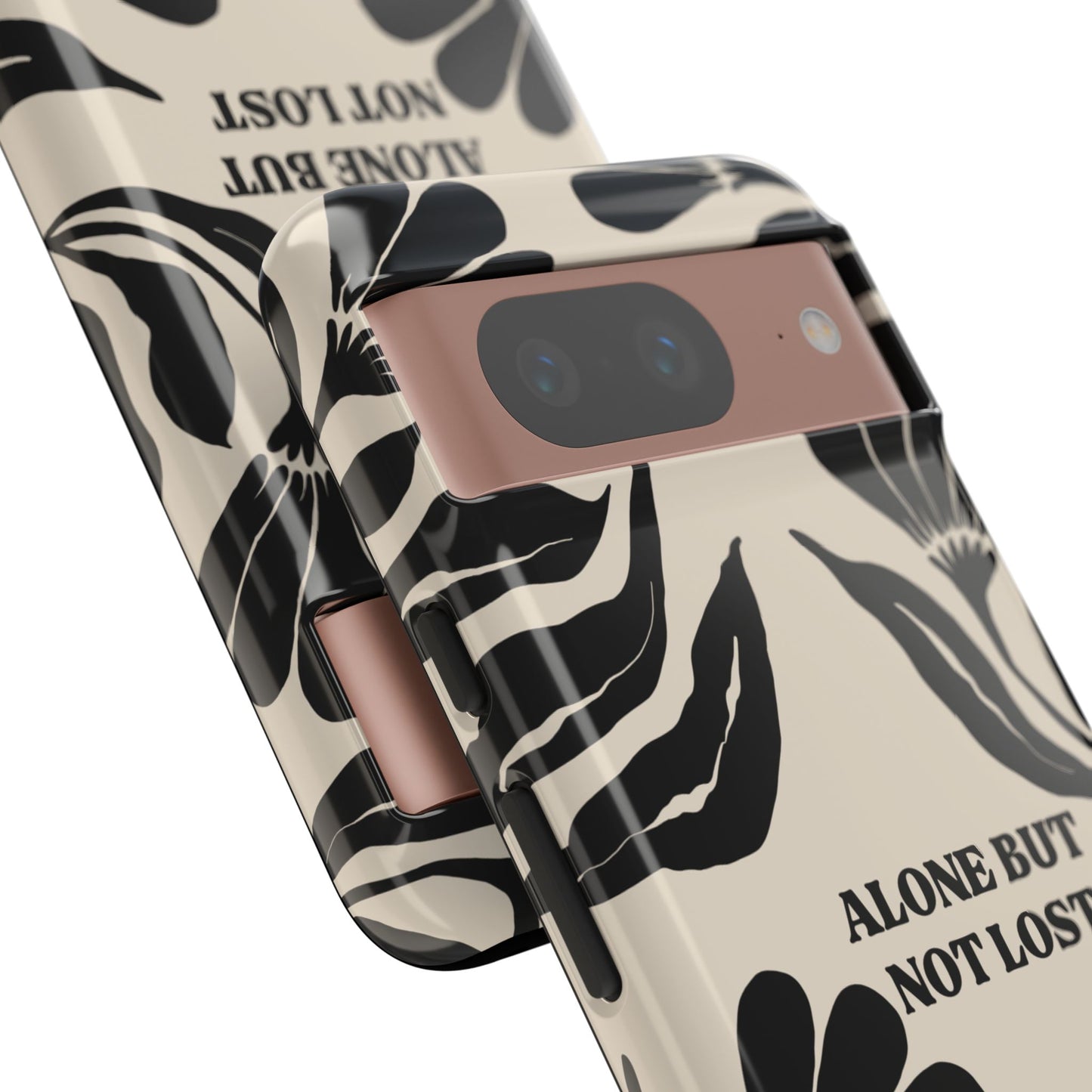 'Alone But Not Lost' Phone Case