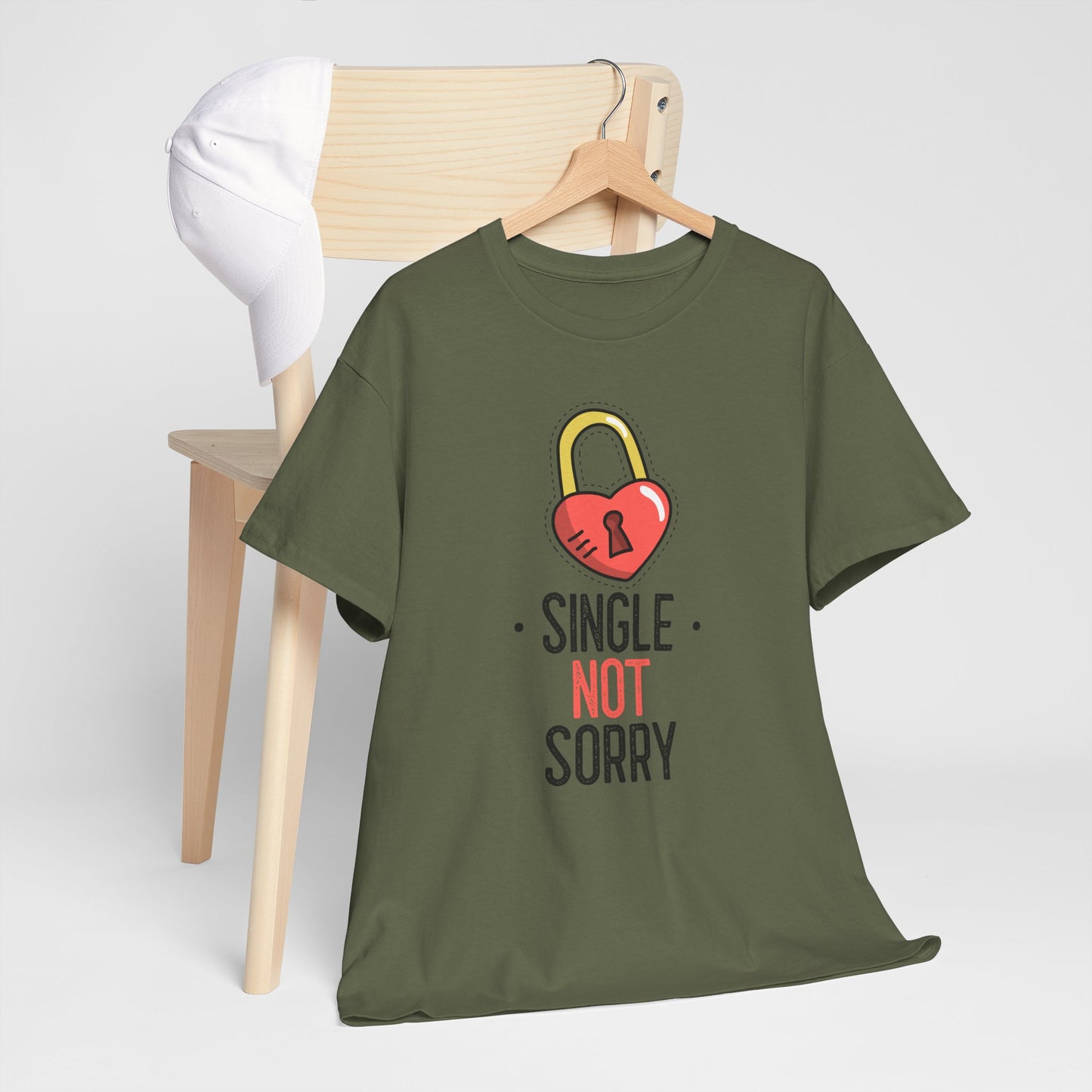 Single Not Sorry Cotton Tee