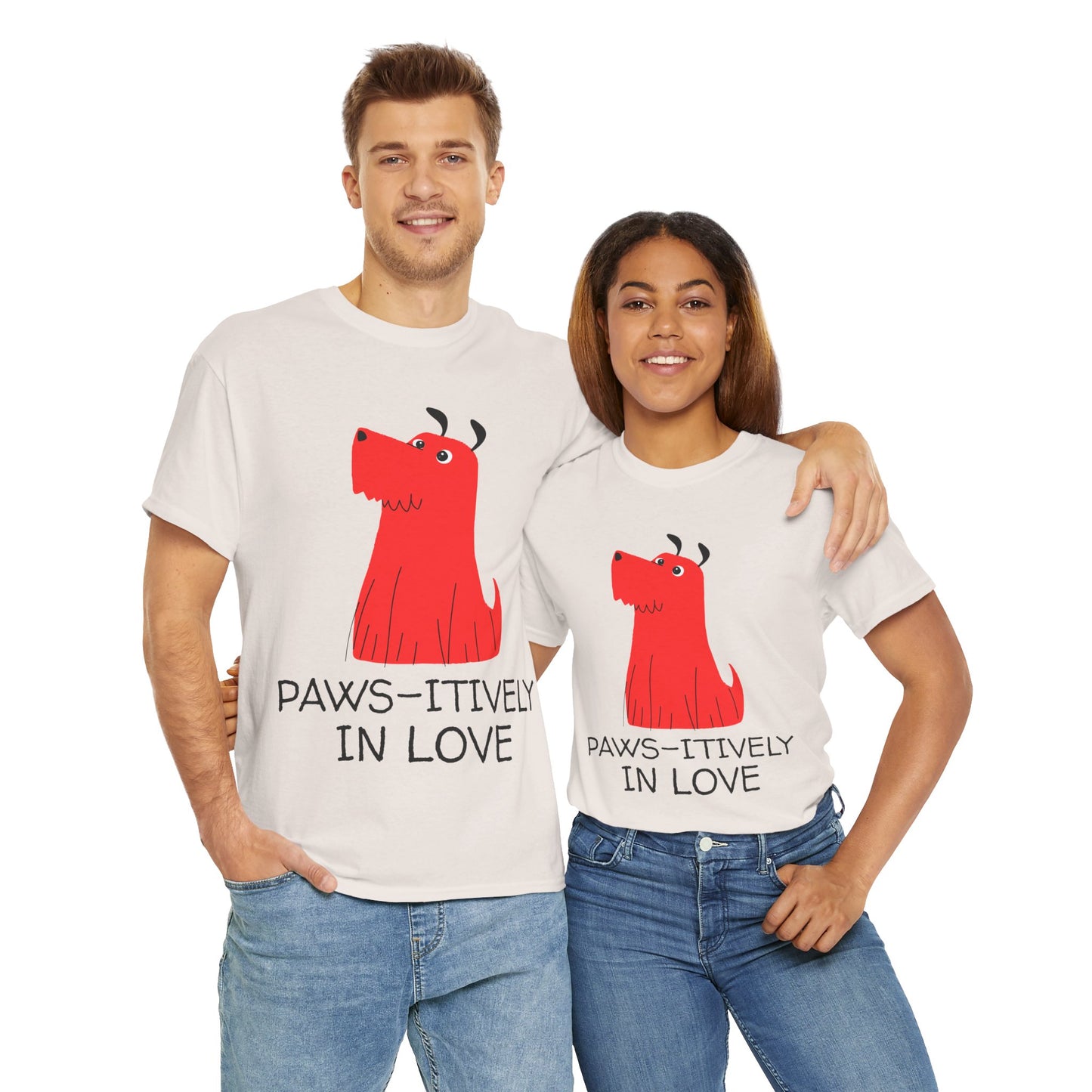 Paws-itive In Love Tee