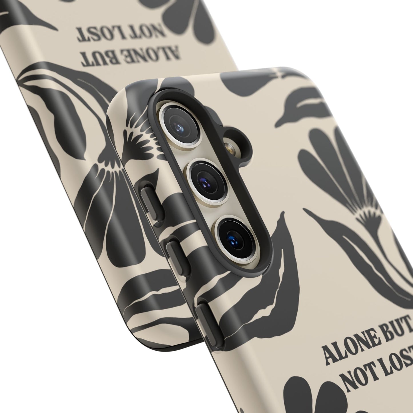 'Alone But Not Lost' Phone Case