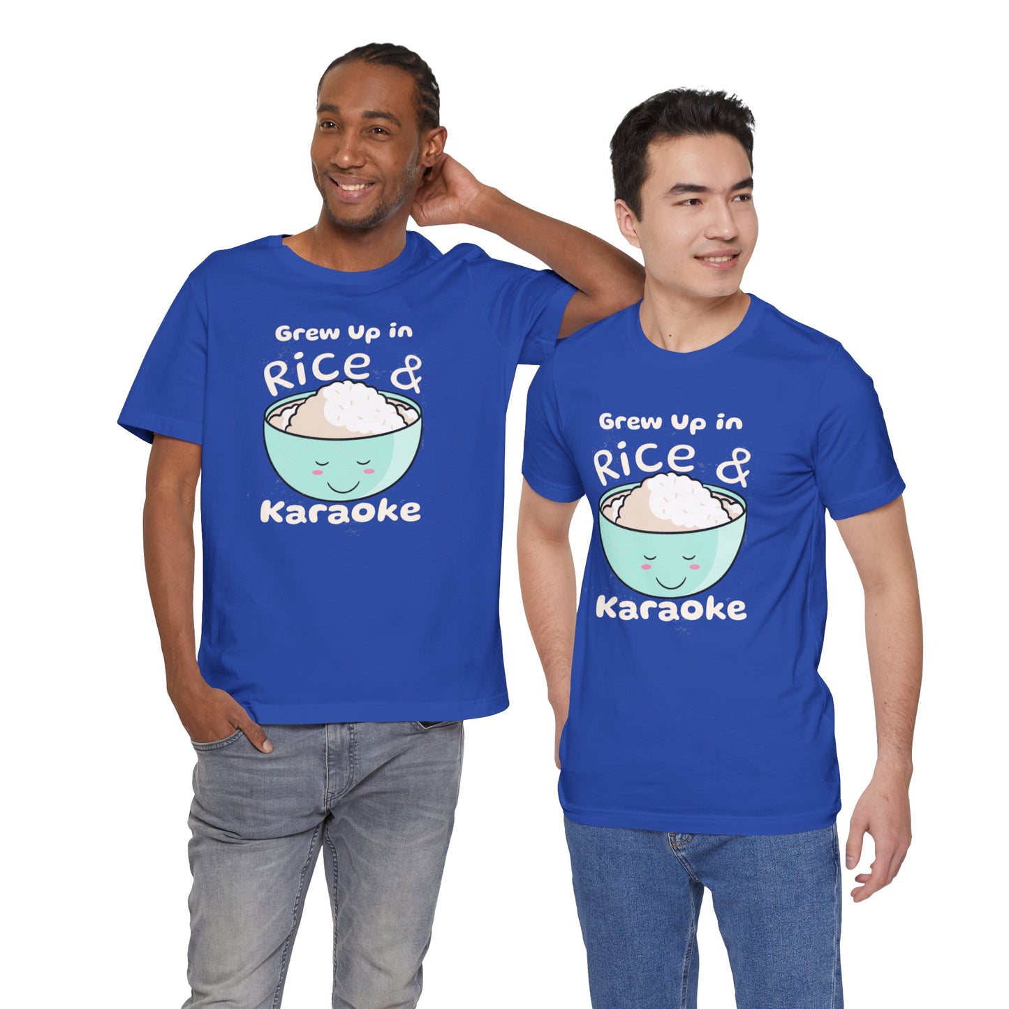 Grew Up in Rice and Karaoke Premium Soft Men's Tee