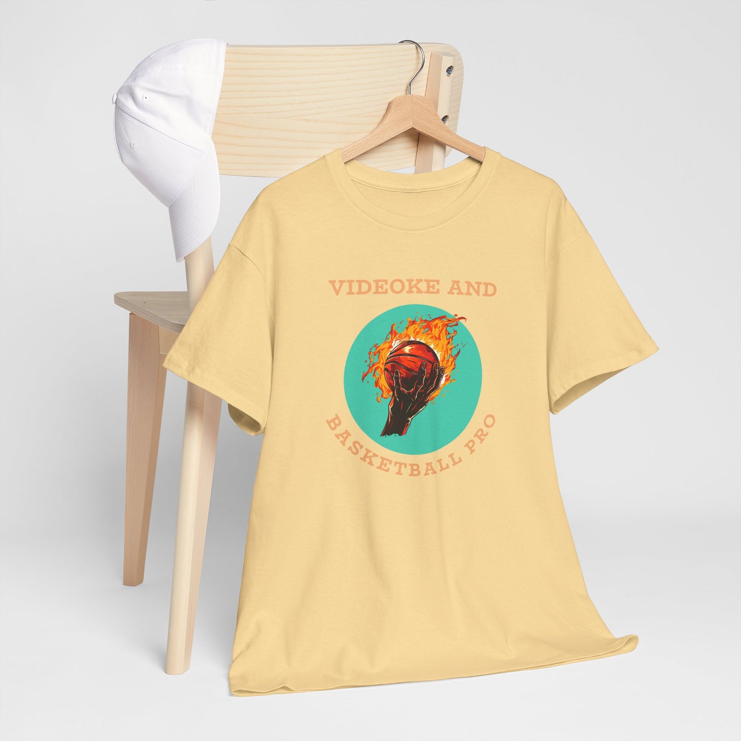 Videoke and Basket Ball Men's Tee