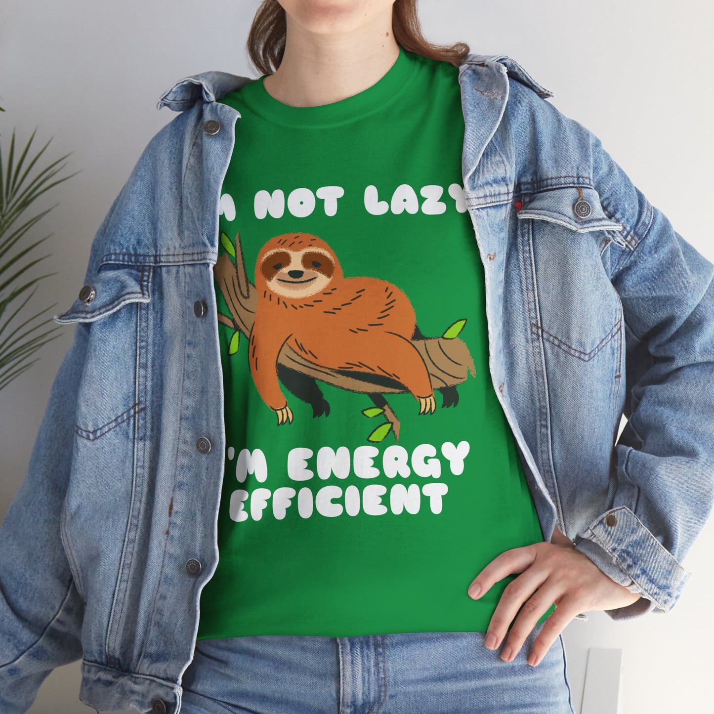 I'm Not Lazy I'm Energy Efficient Men's Tee