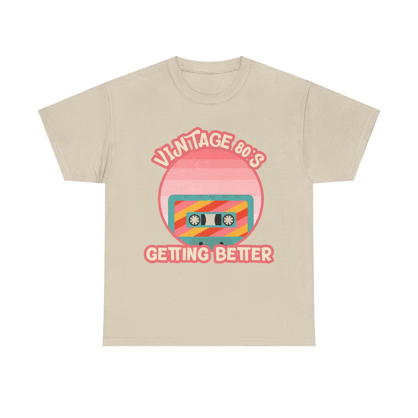 Vintage 80's Getting Better Men's Cotton Tee