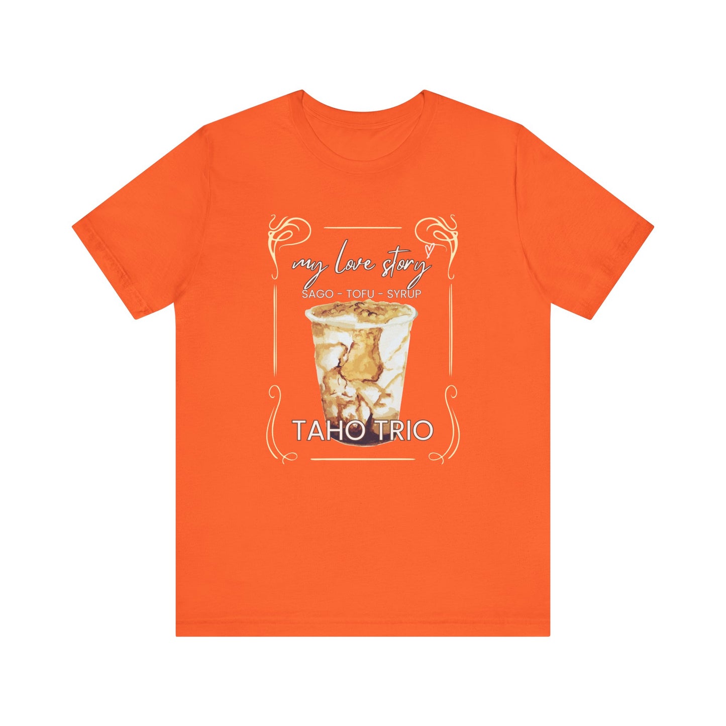 My Love Story: Taho Trio Premium Soft Men's Tee