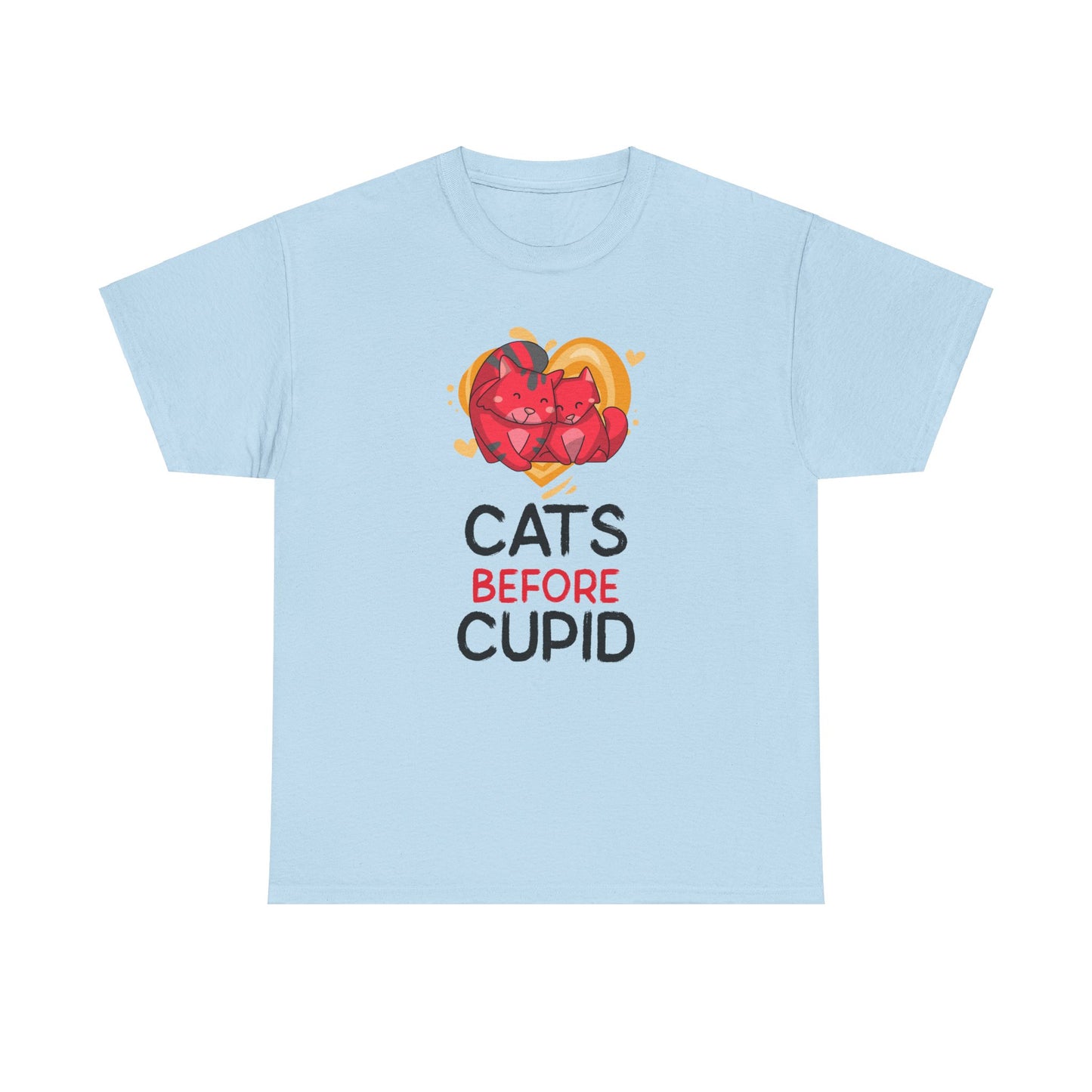 Cats Before Cupid Cotton Tee