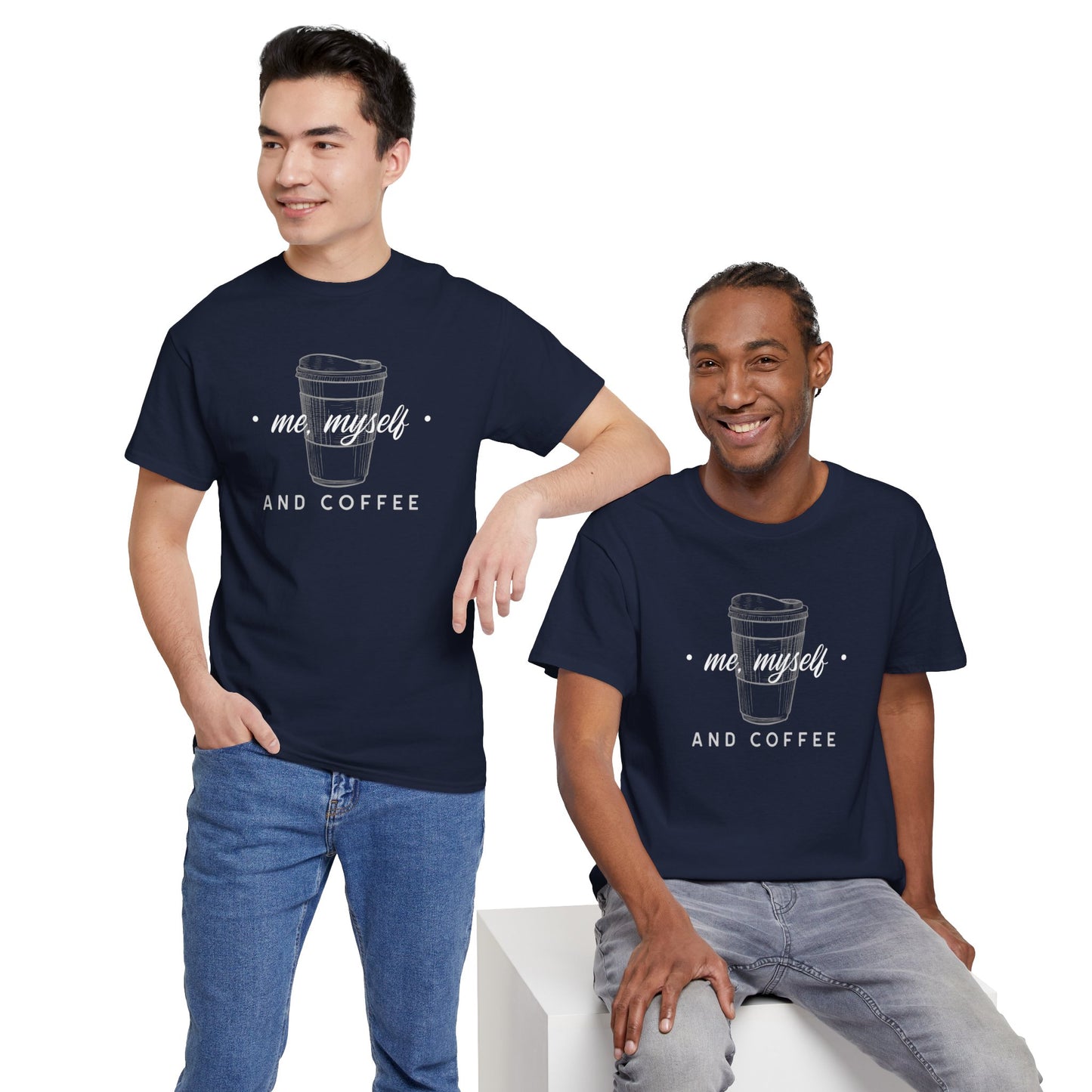 Me, Myself and Coffee Men's Tee