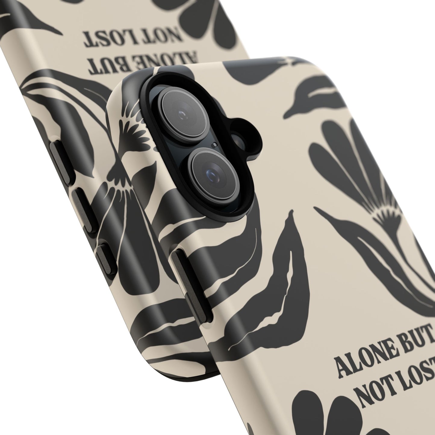 'Alone But Not Lost' Phone Case