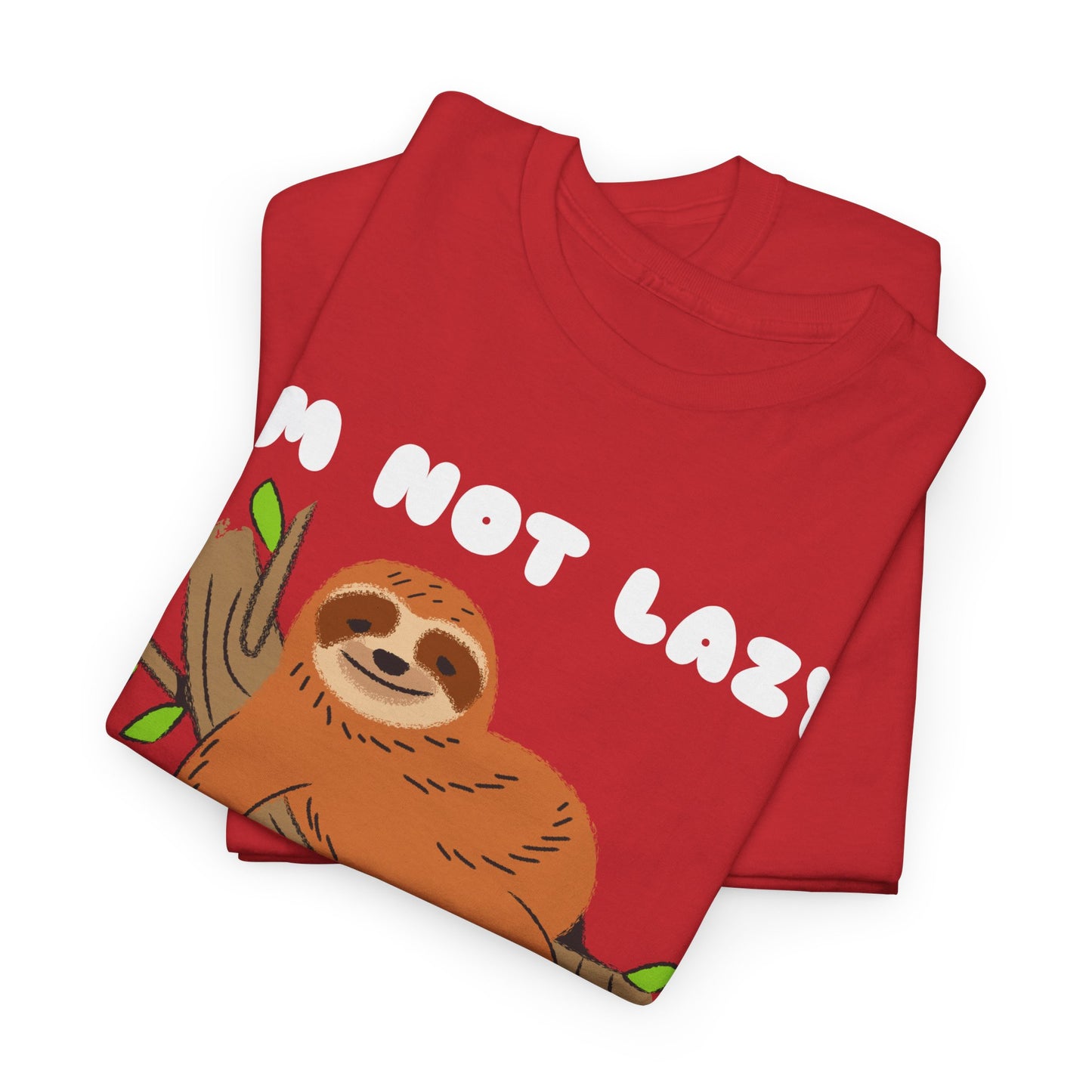 I'm Not Lazy I'm Energy Efficient Men's Tee