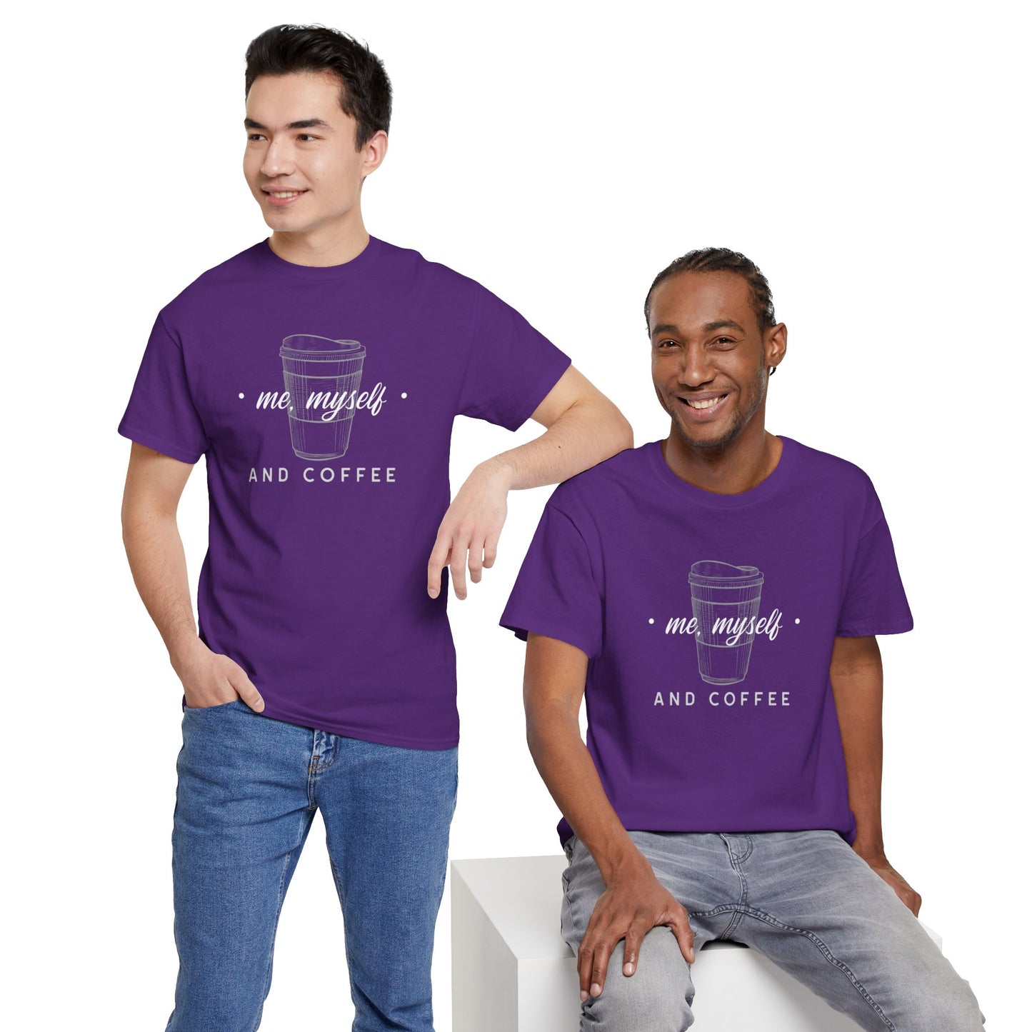 Me, Myself and Coffee Men's Tee