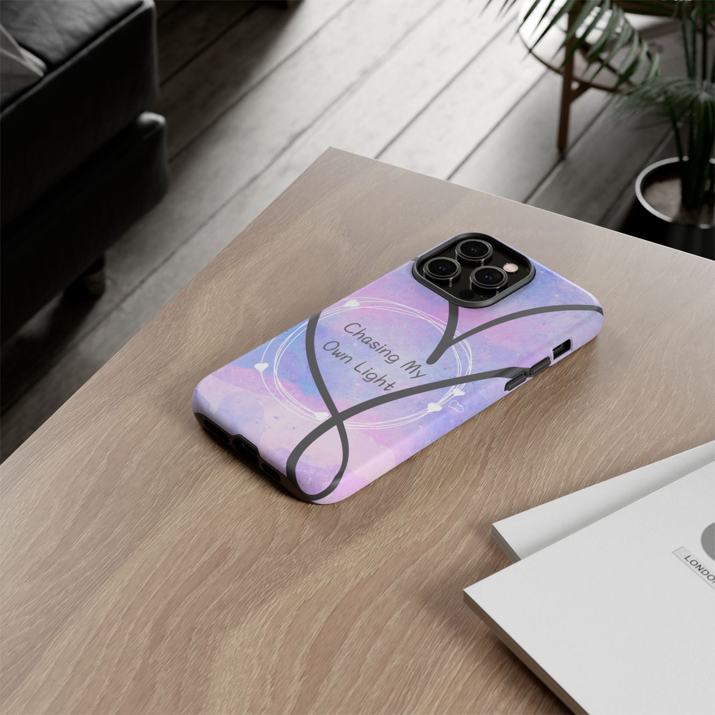 Chasing My Own Light Phone Case