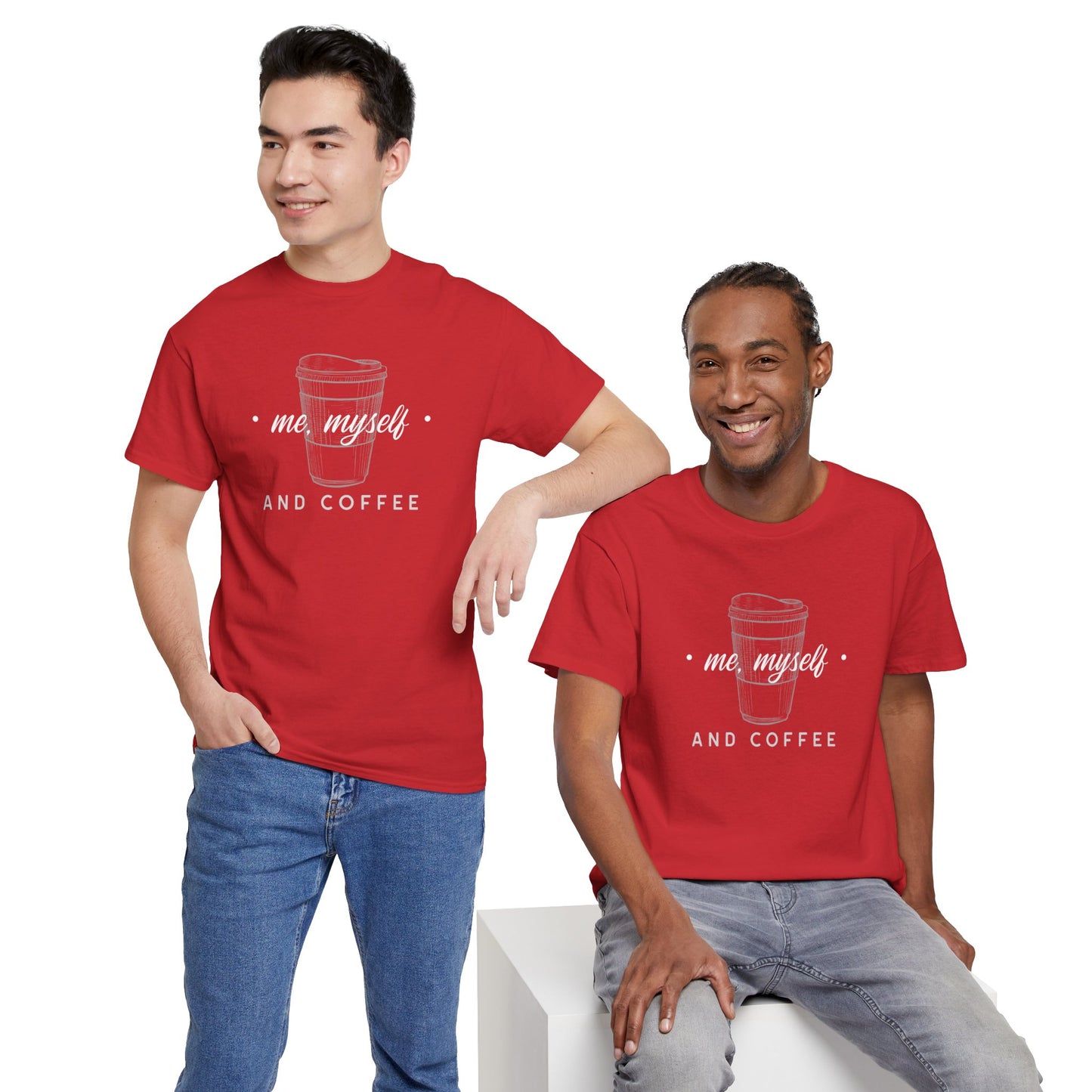 Me, Myself and Coffee Men's Tee
