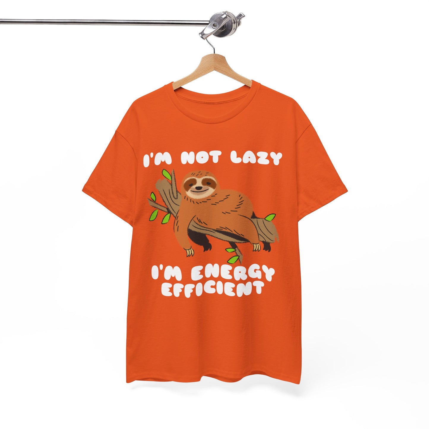I'm Not Lazy I'm Energy Efficient Men's Tee