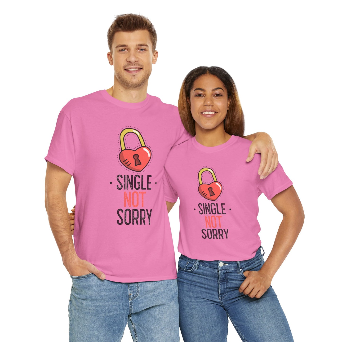 Single Not Sorry Cotton Tee
