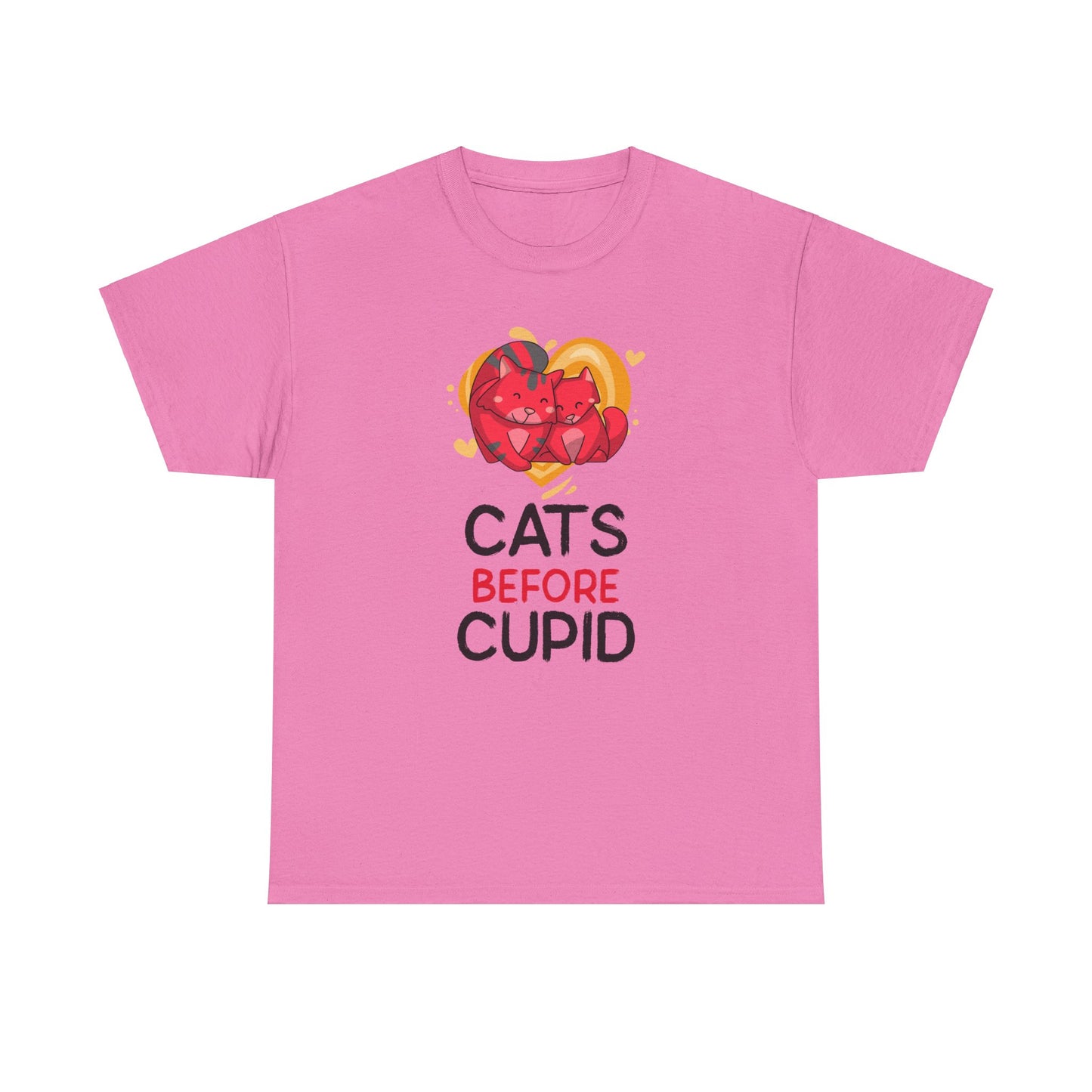 Cats Before Cupid Cotton Tee