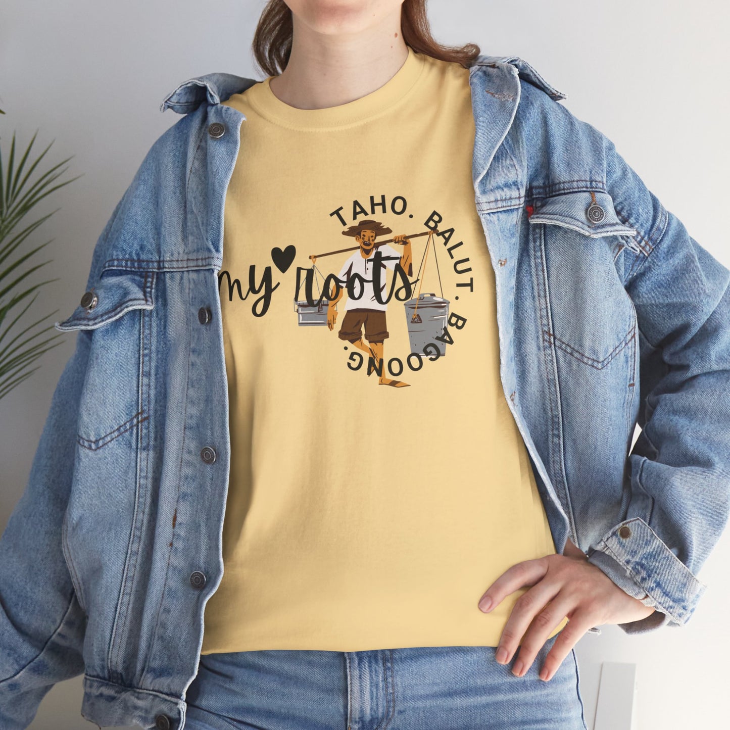 My Roots: Taho, Balut, Bagoong Cotton Tee