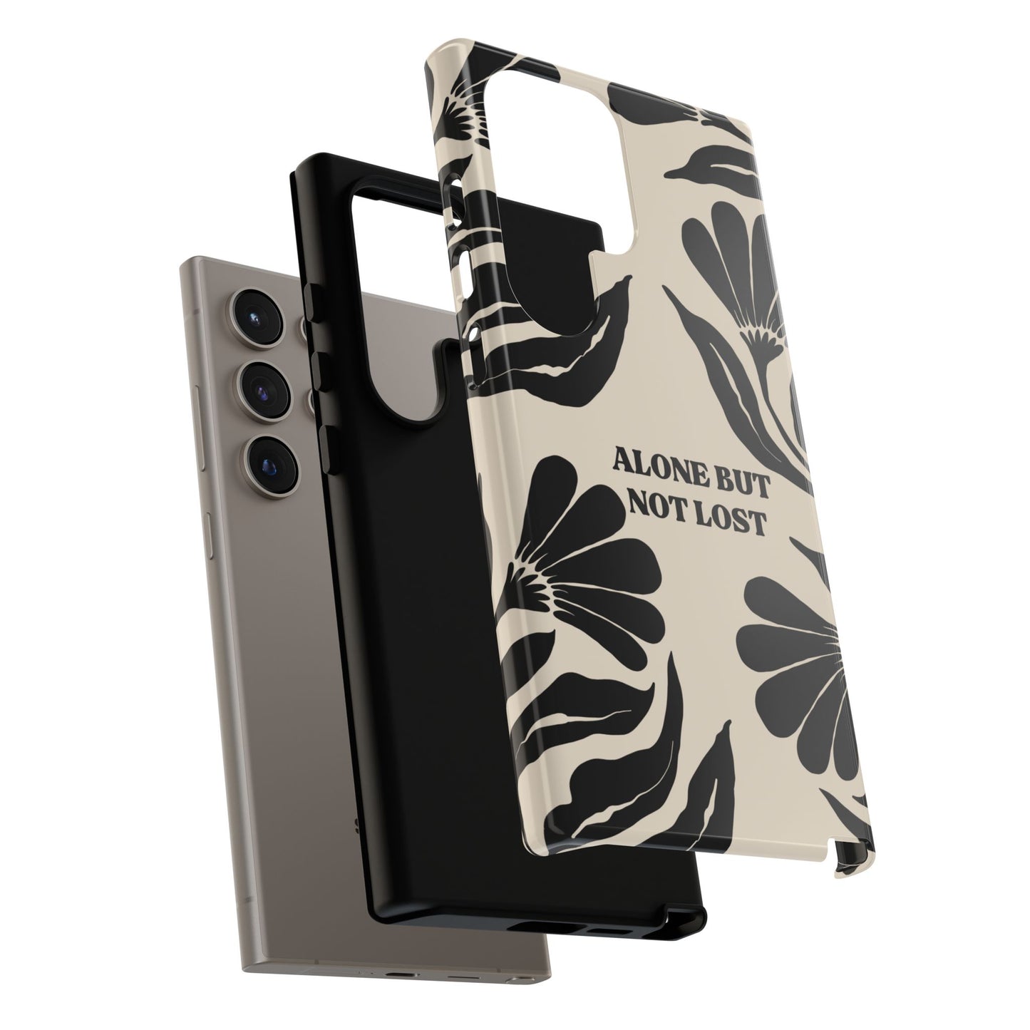 'Alone But Not Lost' Phone Case