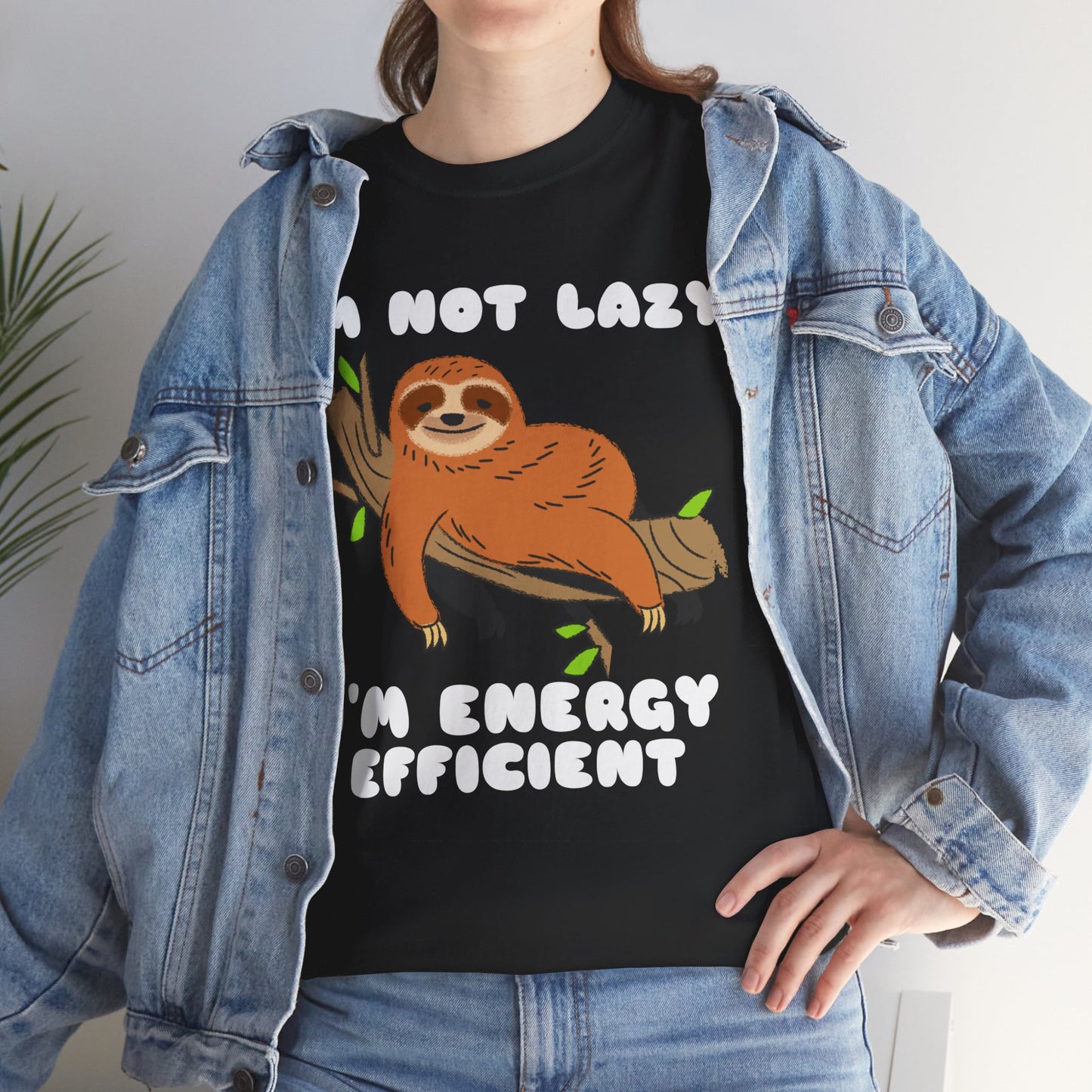 I'm Not Lazy I'm Energy Efficient Men's Tee