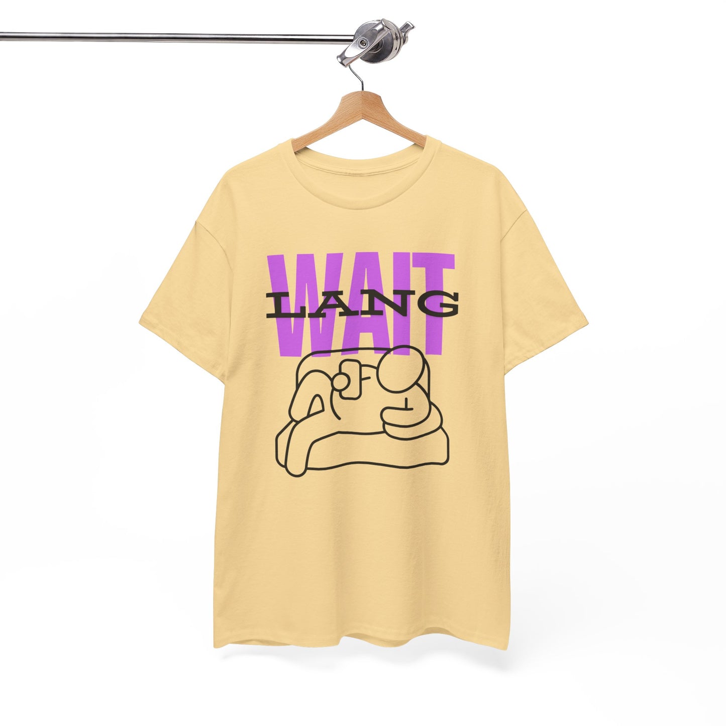 Wait Lang Men's Cotton Tee