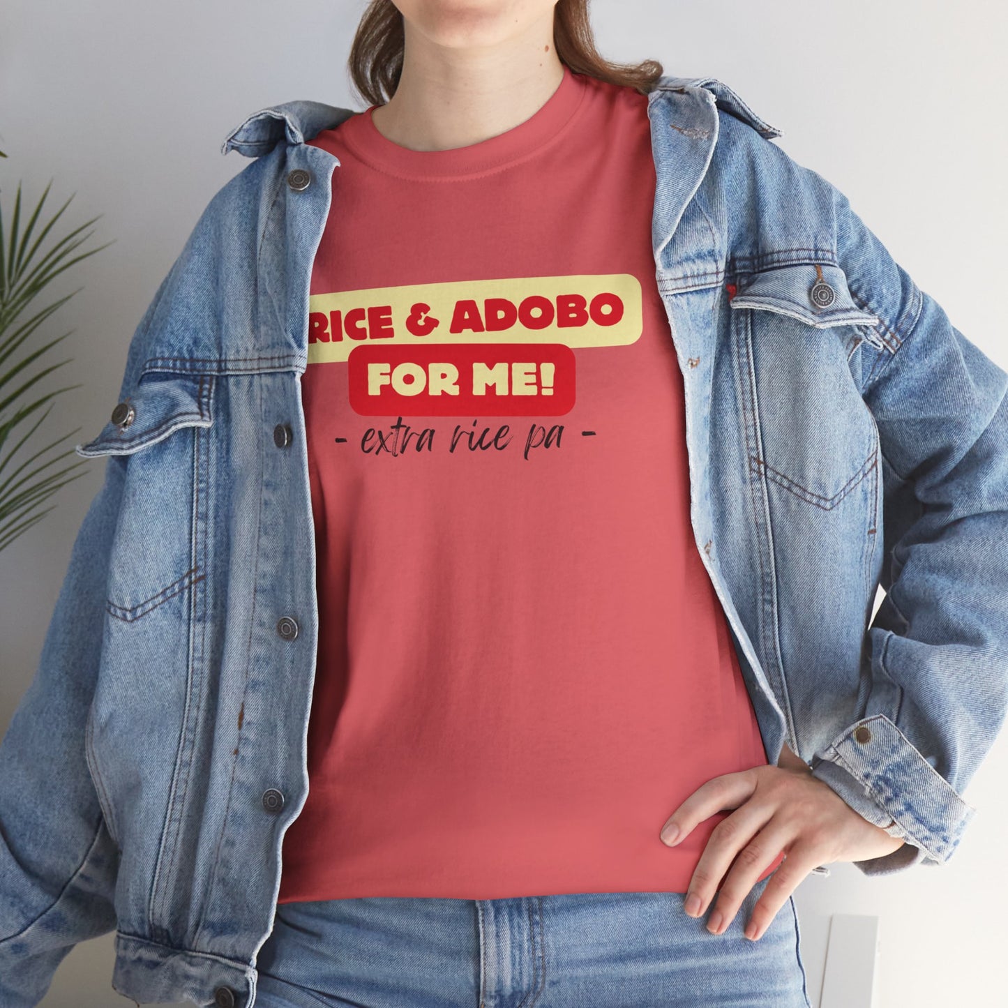 Rice and Adobo For Me Cotton Tee