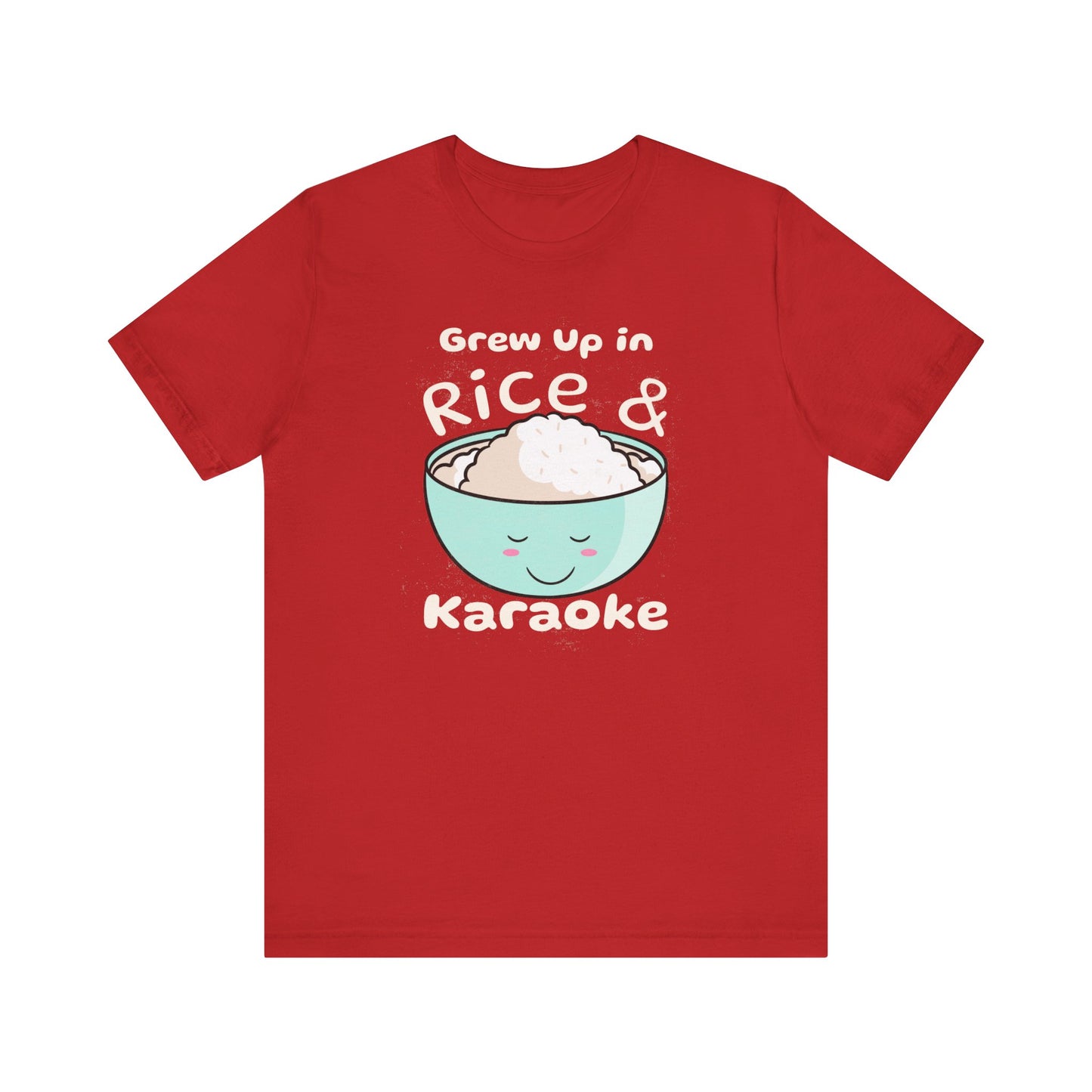 Grew Up in Rice and Karaoke Premium Soft Men's Tee