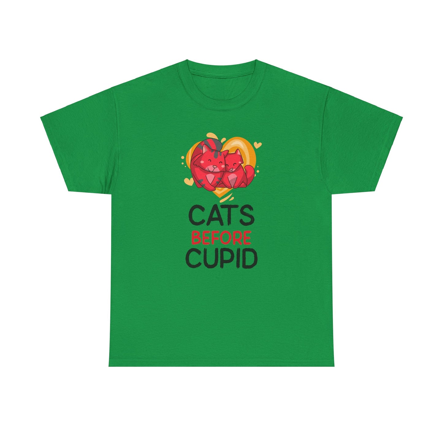 Cats Before Cupid Cotton Tee