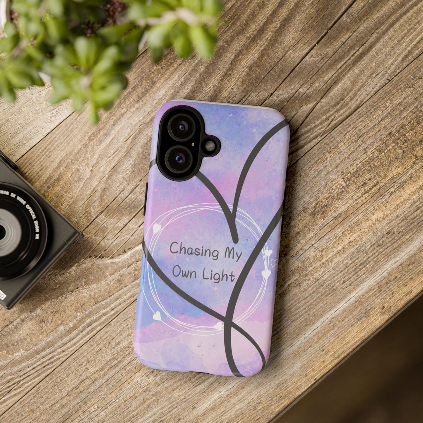 Chasing My Own Light Phone Case