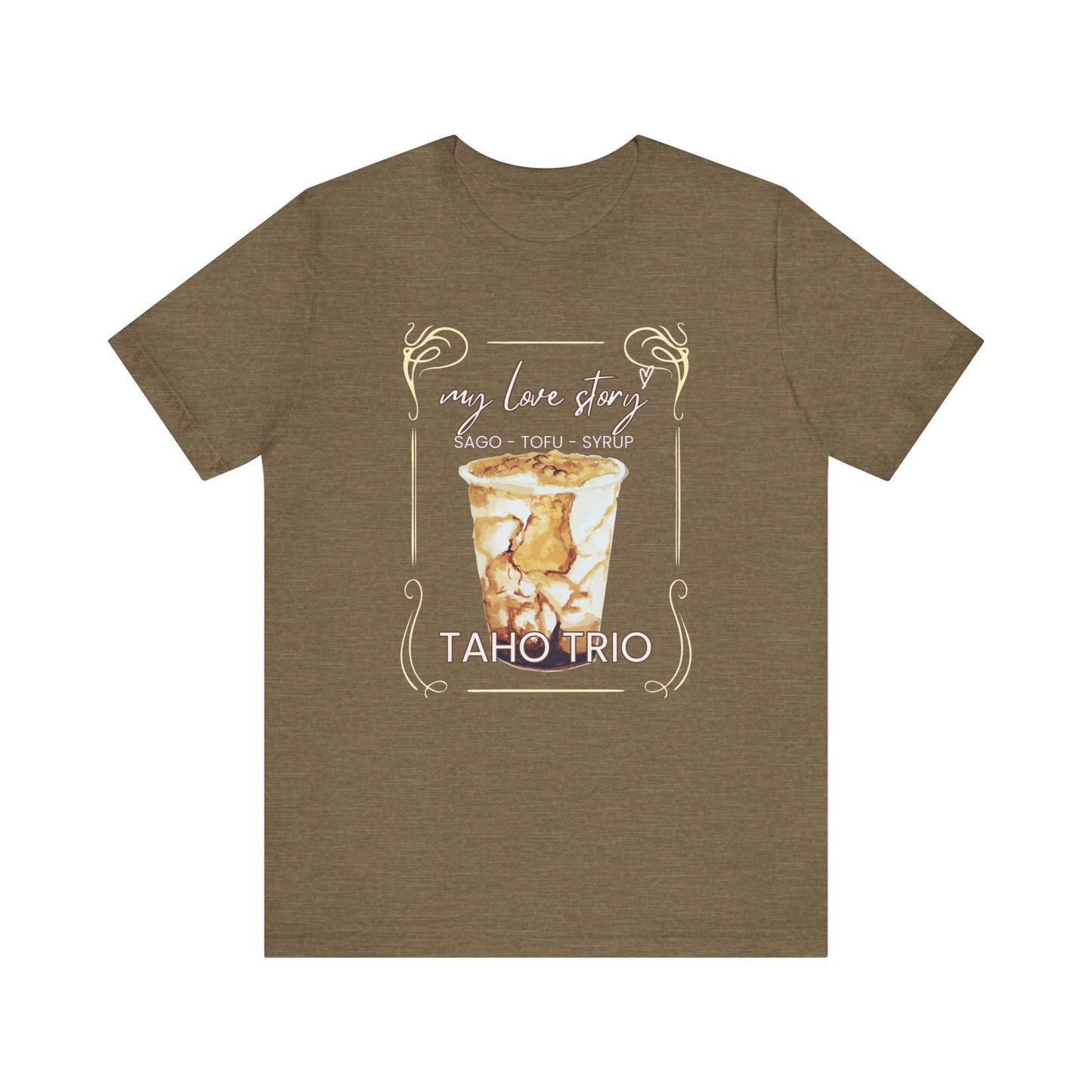 My Love Story: Taho Trio Premium Soft Men's Tee