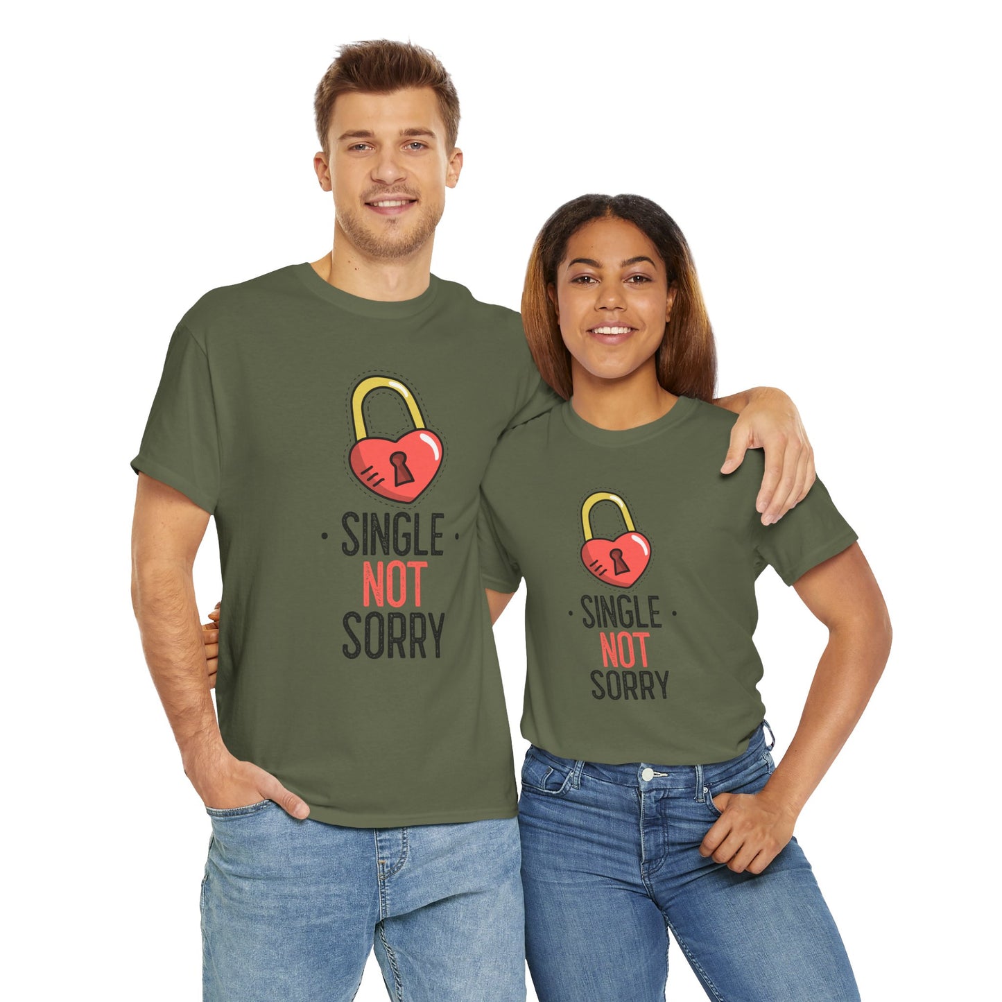 Single Not Sorry Cotton Tee