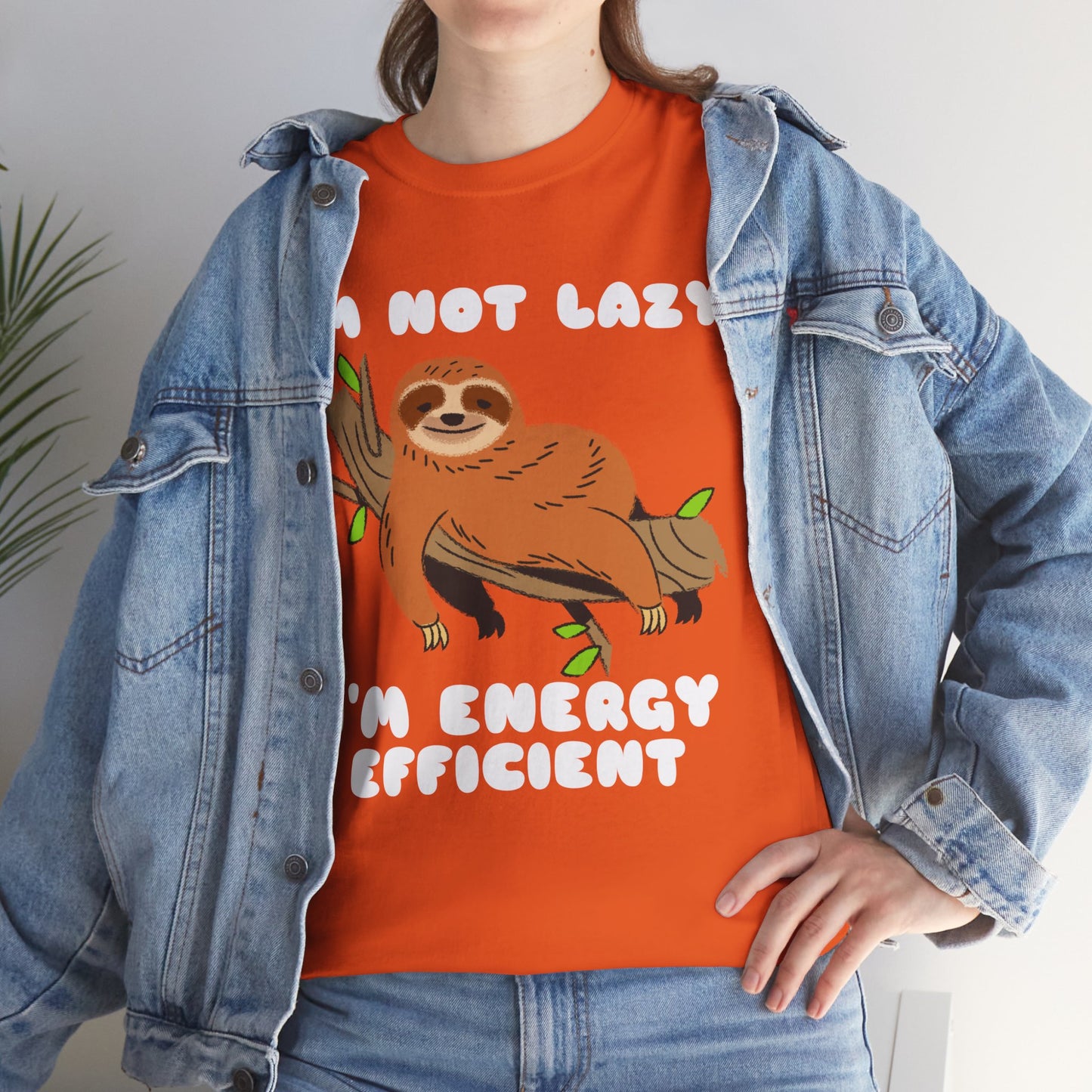 I'm Not Lazy I'm Energy Efficient Men's Tee