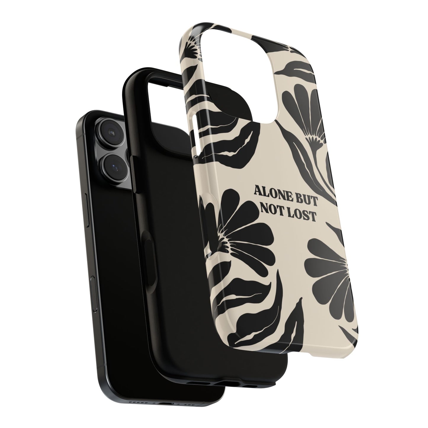 'Alone But Not Lost' Phone Case