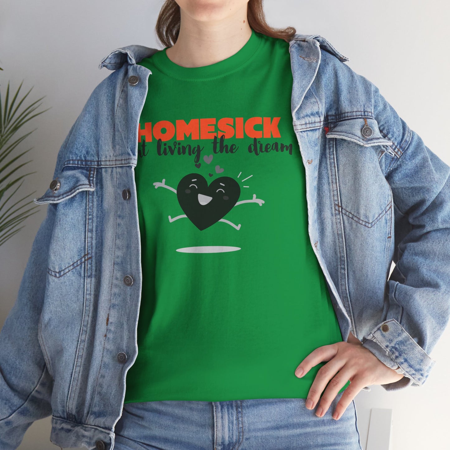 Homesick But Living the Dream Cotton Tee