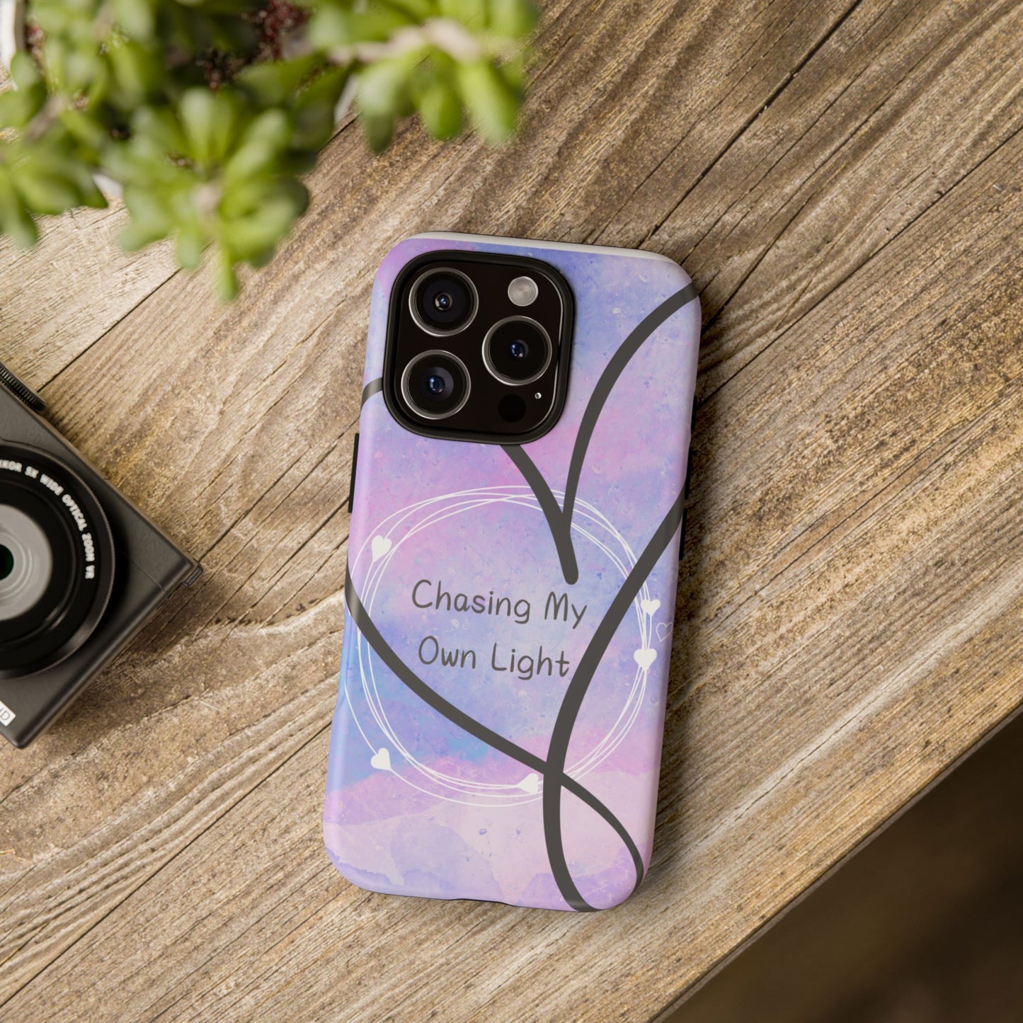 Chasing My Own Light Phone Case