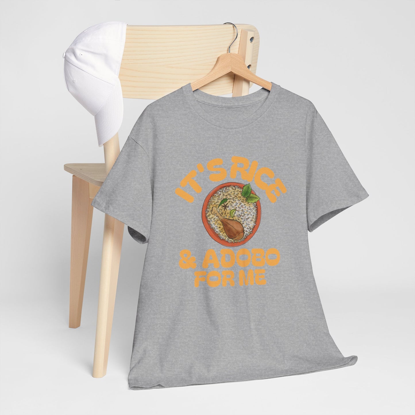It's Rice and Adobo For Me Men's Cotton Tee