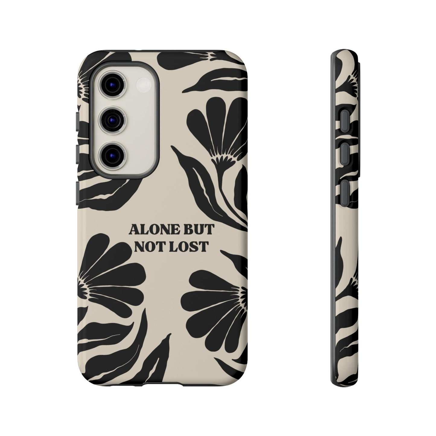 'Alone But Not Lost' Phone Case